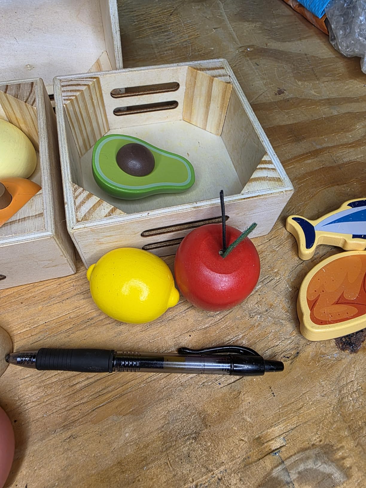 Tiny Land Wooden Play Food Sets for Kids Kitchen - 100% Wood 43 Pieces Kids Toy Food for Toddlers 3+ Year Old, Pretend Food Play Kitchen Accessories Set for Boys and Girls customer photo 2