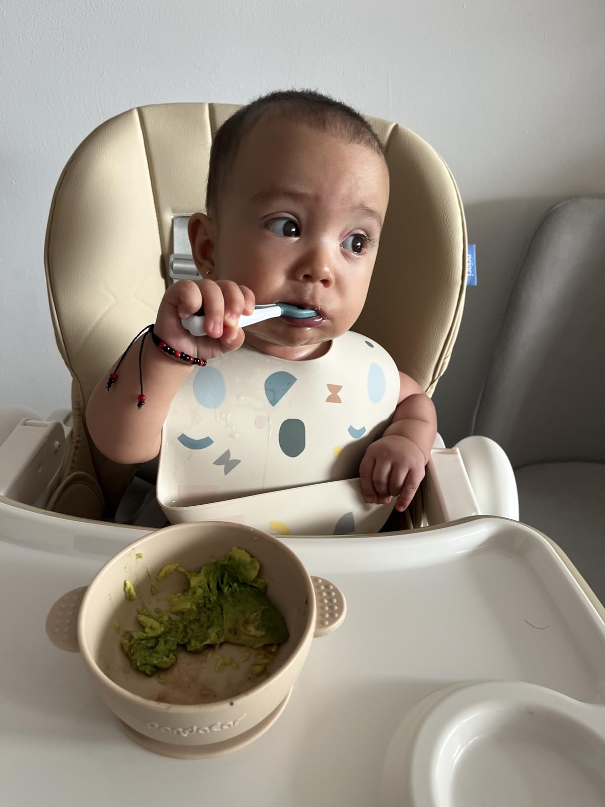 PandaEar 3 Pack Baby Bowls with Suction | Stay Put Silicone Food Bowl for Babies Kids Toddlers Infants | Food Grade Soft Safe BPA-Free Silicone (Multi-Color) customer photo 2