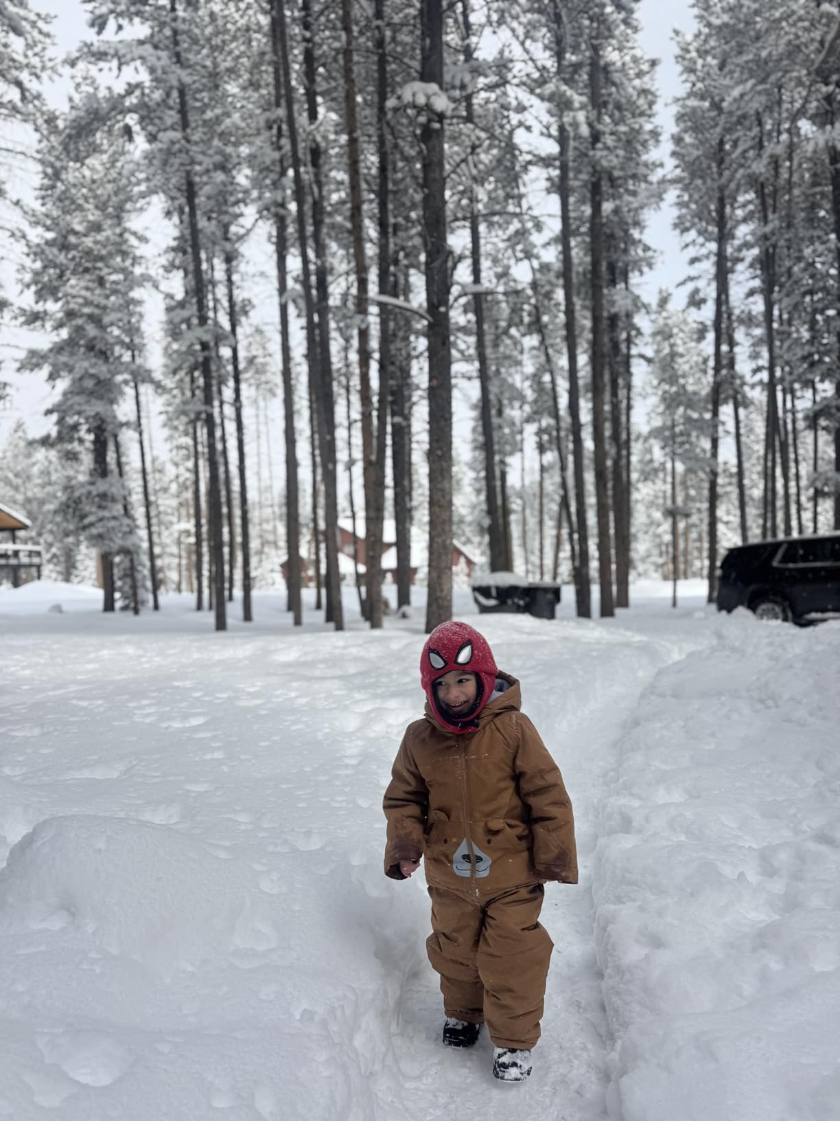 Boys' 2-piece Snowsuit Set Winter Jacket and Skibib Pants customer photo 2