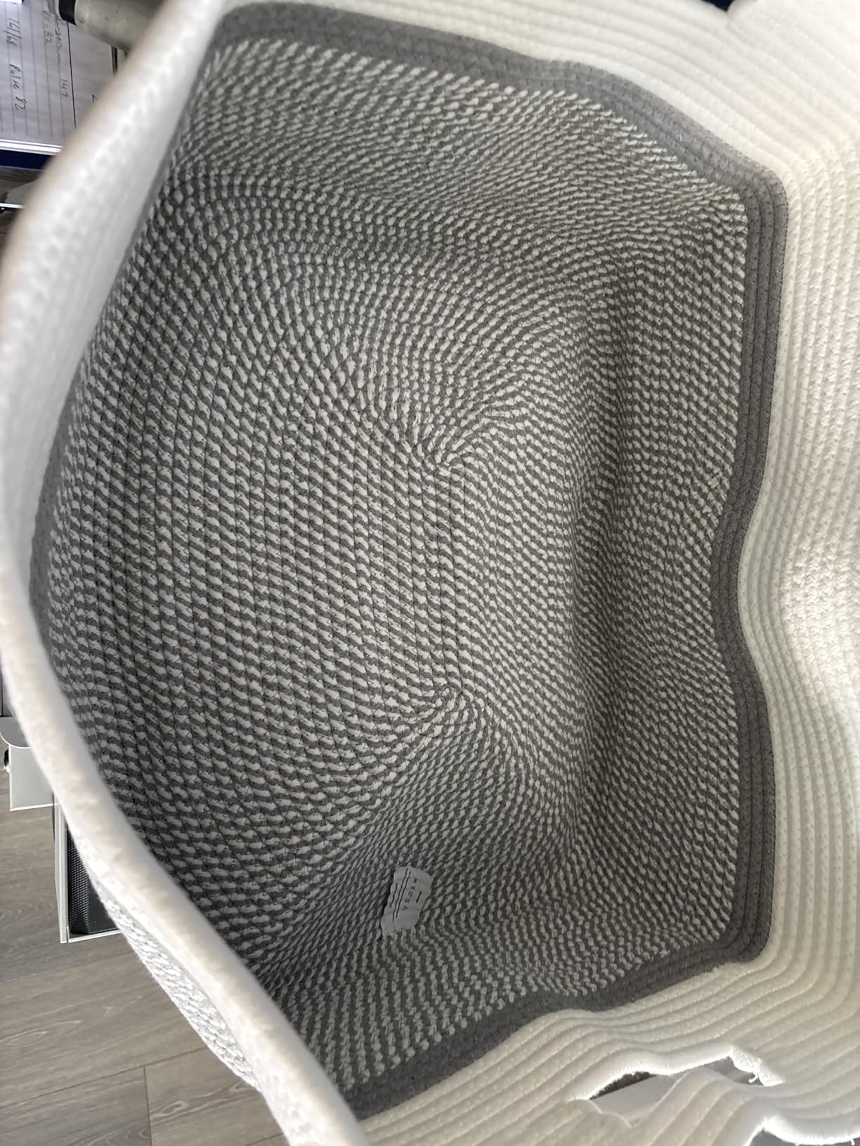 OIAHOMY Large Blanket Basket, 22