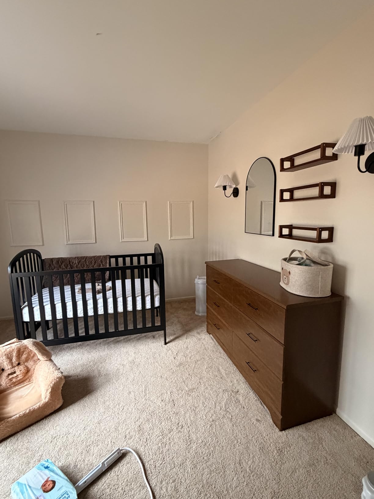Davinci Beau 3-in-1 Convertible Crib in White, GREENGUARD Gold Certified, Easy Assembly customer photo 1