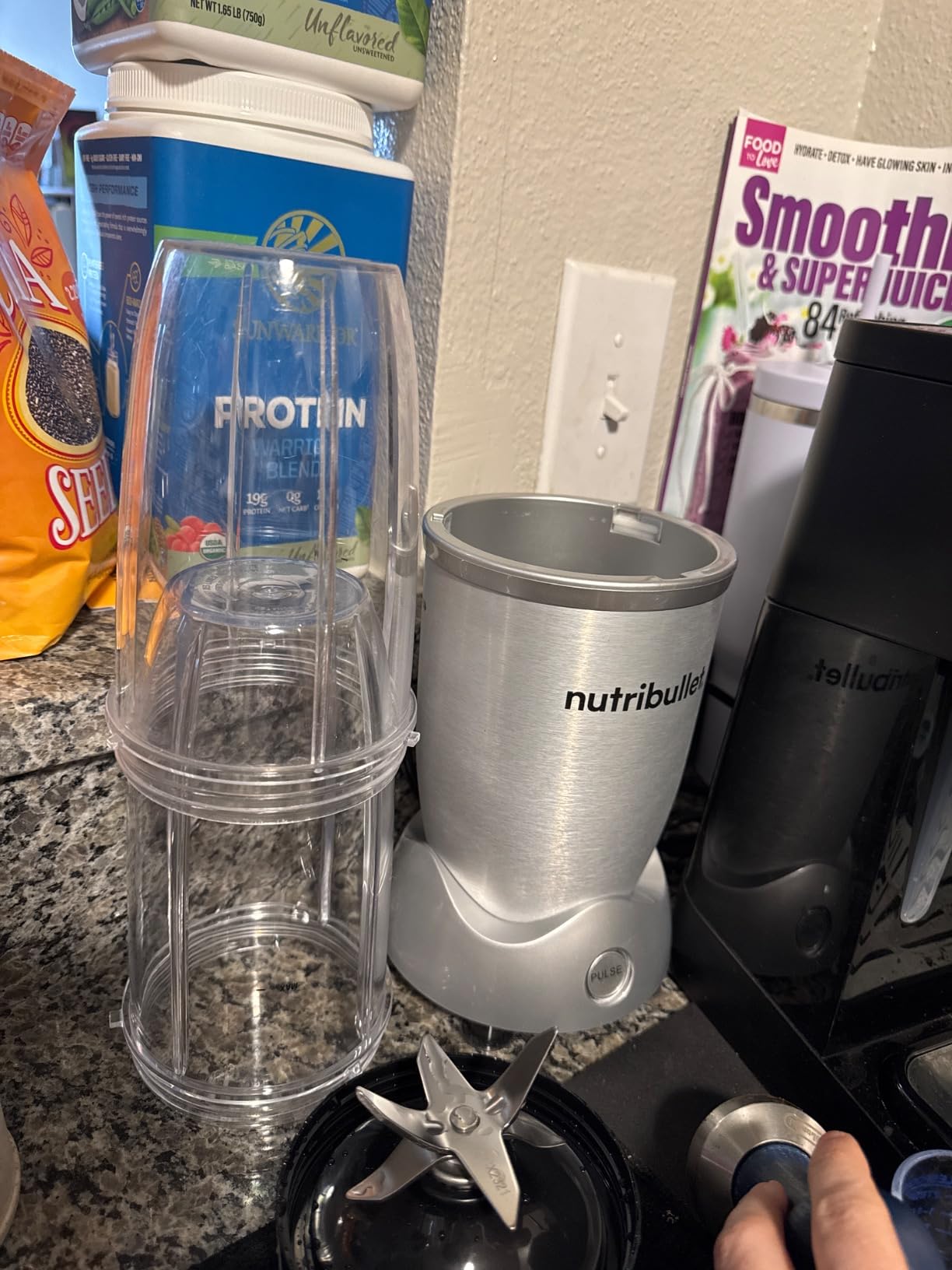 nutribullet Pro+ 1200 Watt Personal Blender with Pulse Function SKU - Matte Black customer photo 1