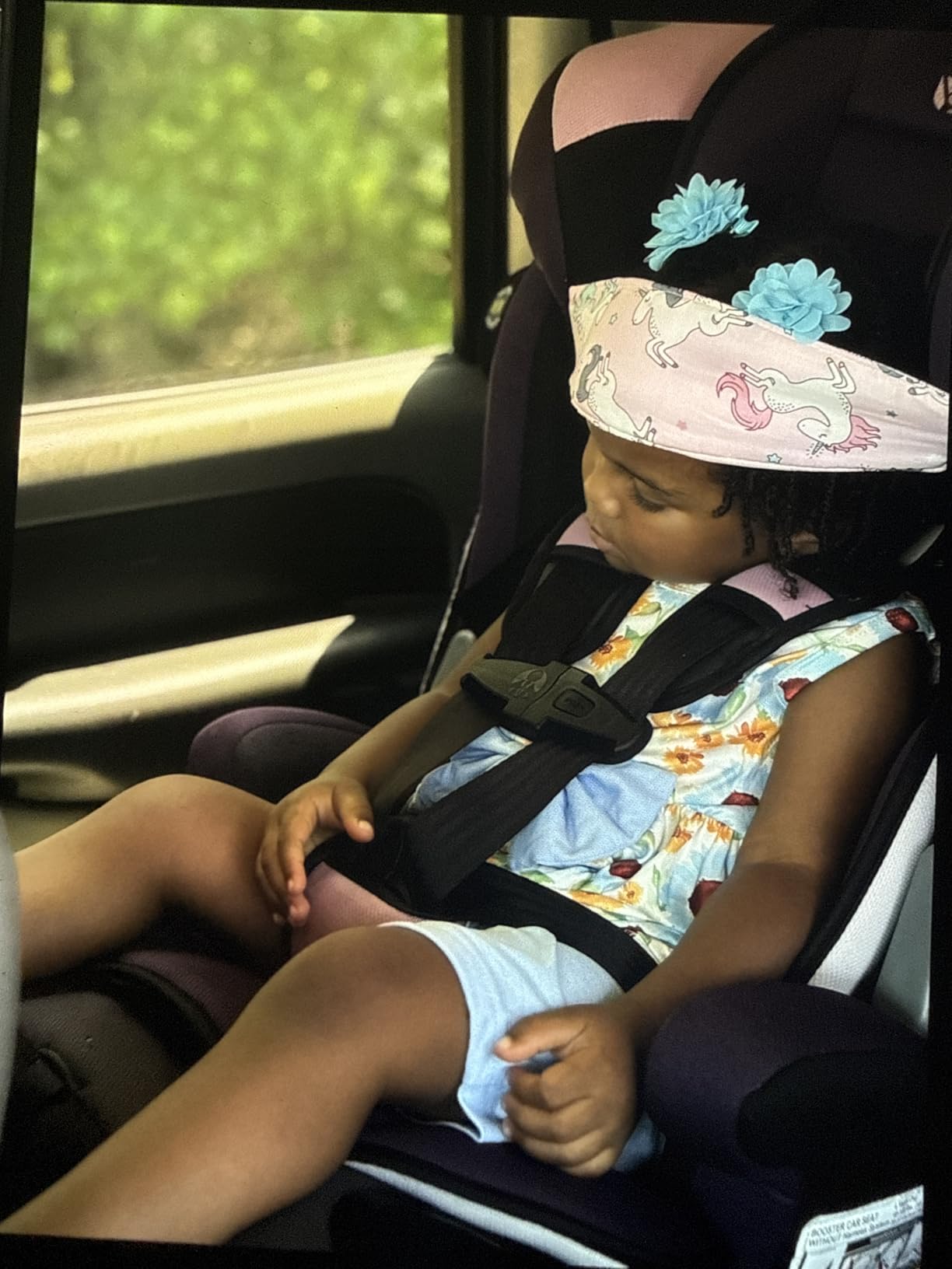 Head Support for Stroller Car Seat - Head Band Strap Headrest for Sleeping Traveling for Toddler Kids Children Child Baby Infant customer photo 1