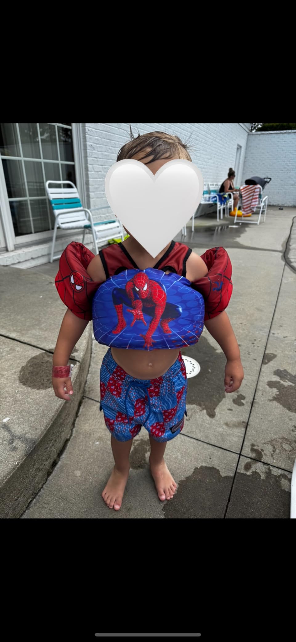 Toddler Floaties Kids Swim Vest for 22-66 Pounds Boys & Girls, Baby Swim Float Vest for Pool with Shoulder Harness Arm Wings, for Kids 2 3 4 5 6 7 Years Old Baby customer photo 2