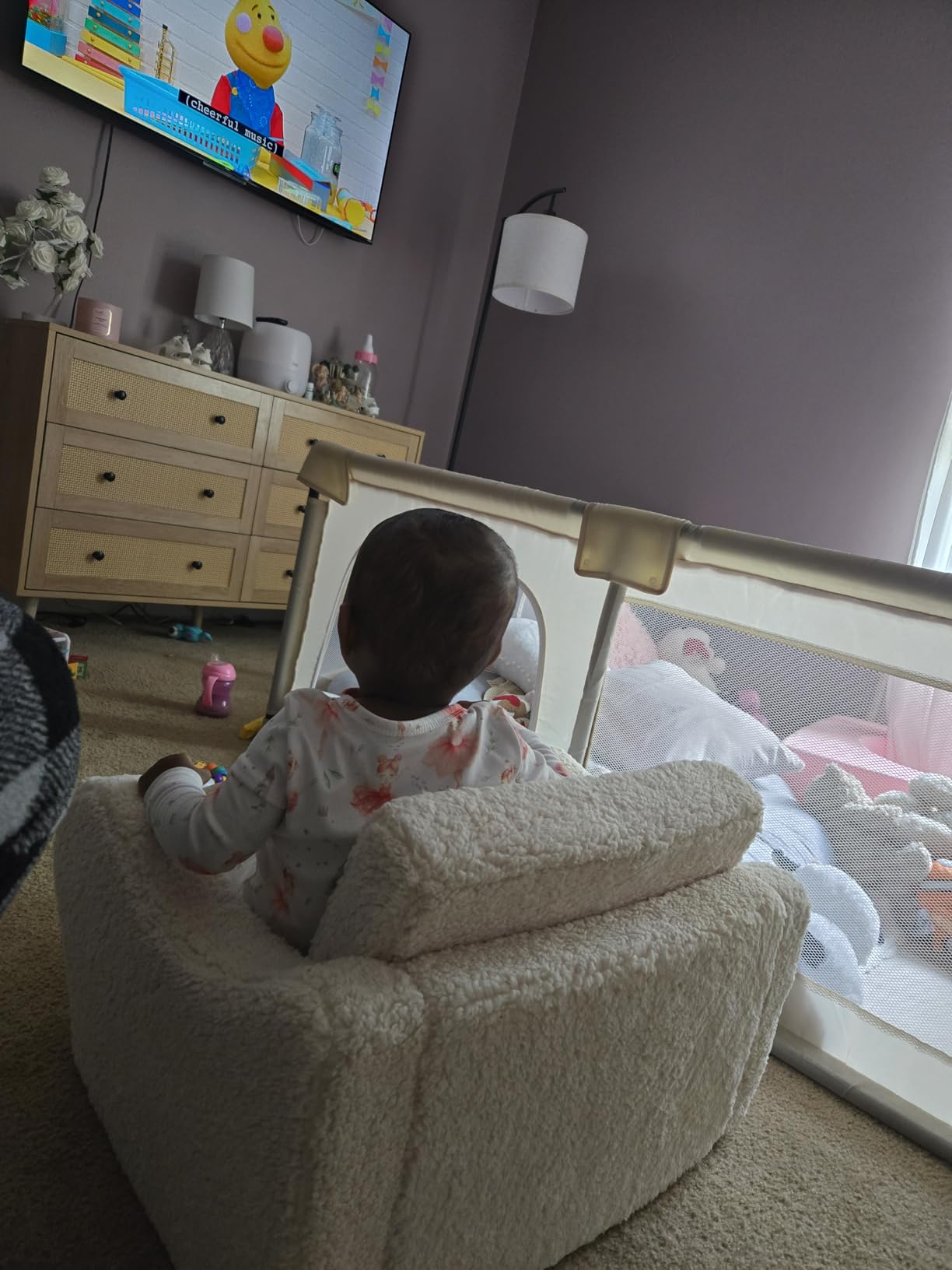 MOMCAYWEX Kids Sofa, 2-in-1 Flip-Out Foam Couch, Grey (Best Seller) customer photo 2