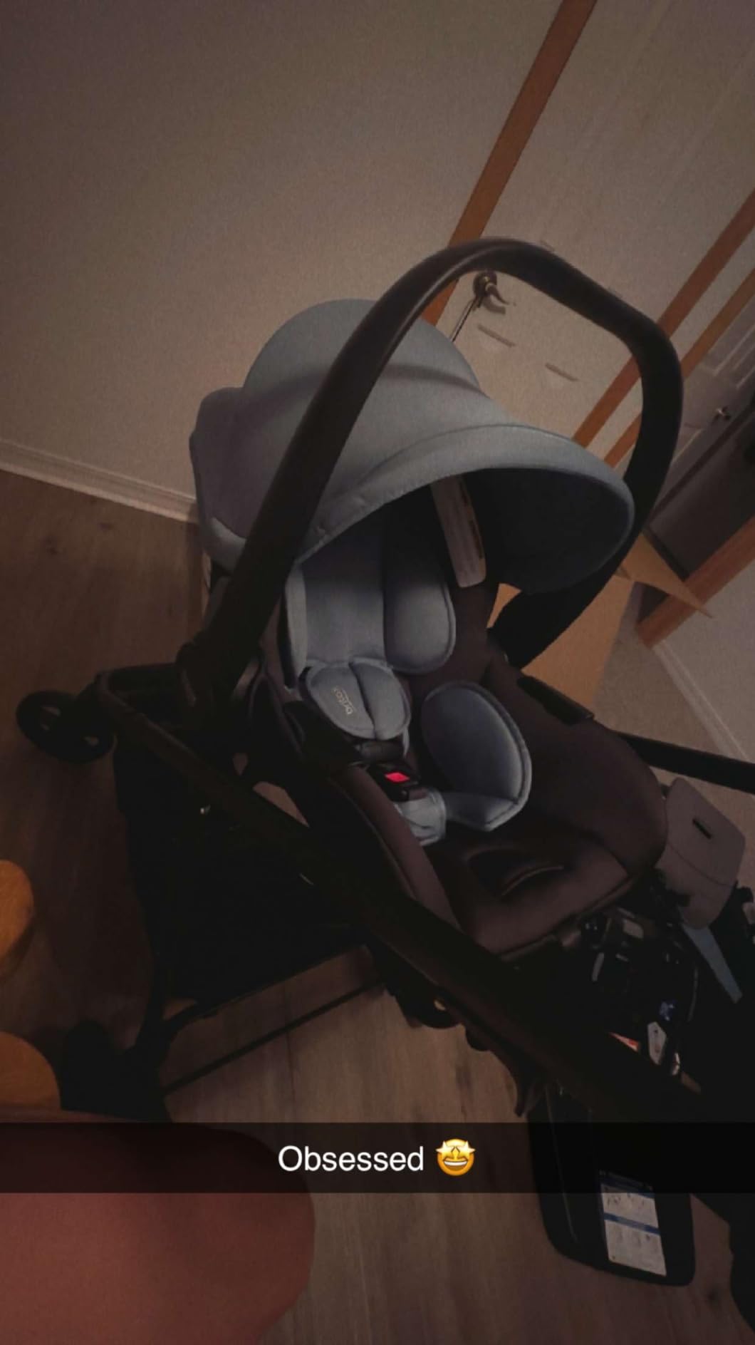 Britax Willow Brook S+ Travel System, Infant Car Seat Stroller Combo With Willow S Infant Car Seat, Alpine Base, and Brook+ Stroller; ClickTight Technology, SafeWash Insert and Cover - Sand Onyx customer photo 1