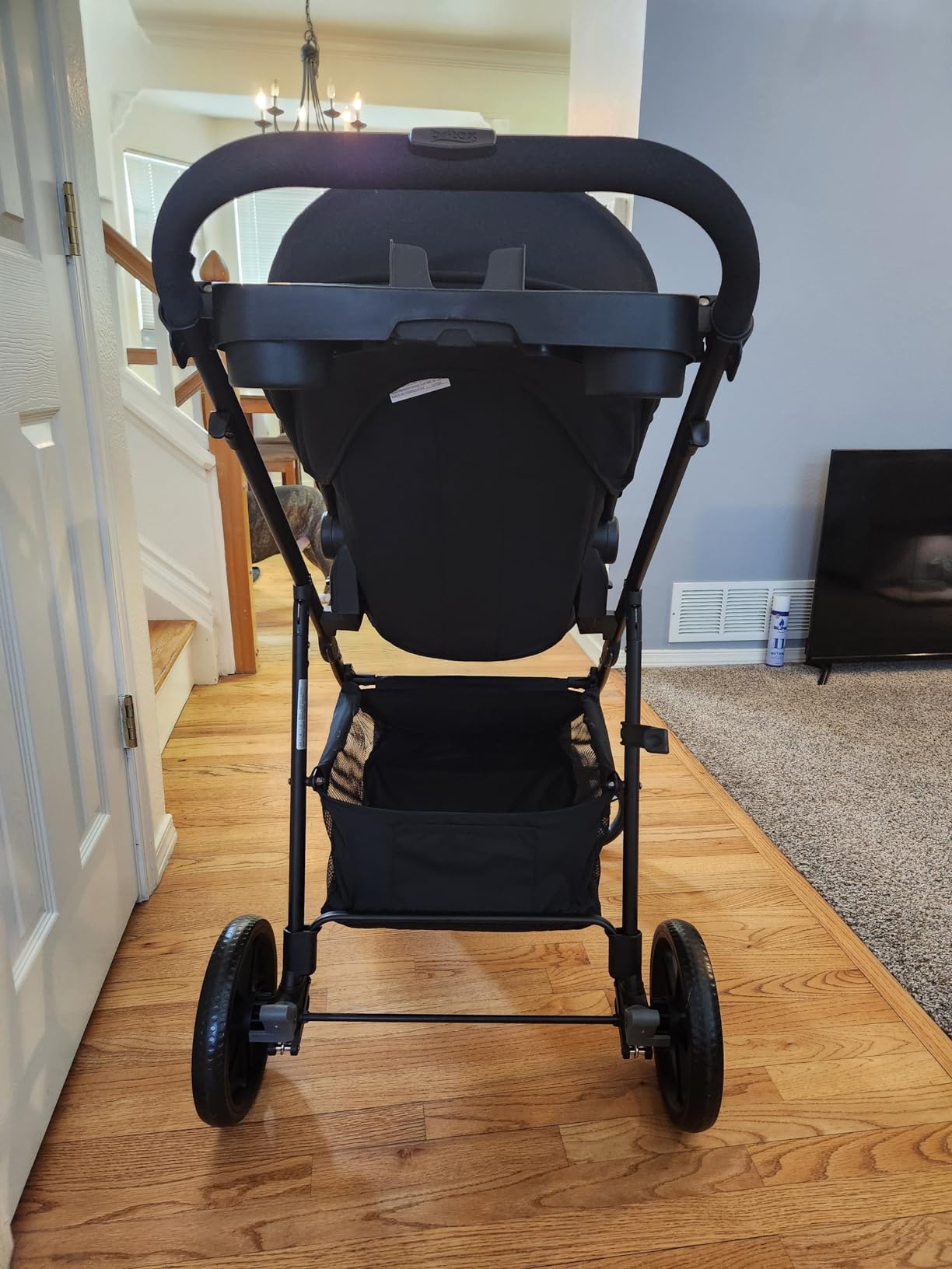 Britax Willow Brook S+ Travel System, Infant Car Seat Stroller Combo With Willow S Infant Car Seat, Alpine Base, and Brook+ Stroller; ClickTight Technology, SafeWash Insert and Cover - Sand Onyx customer photo 2