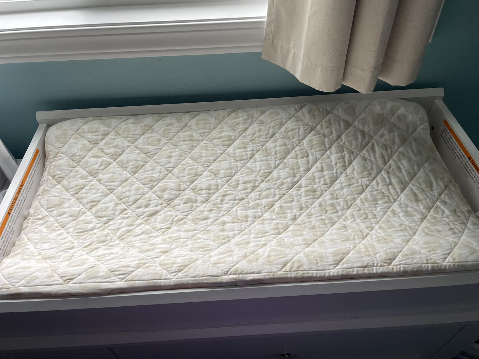 Makemake Organics Organic Changing Pad Cover GOTS Certified customer photo 2