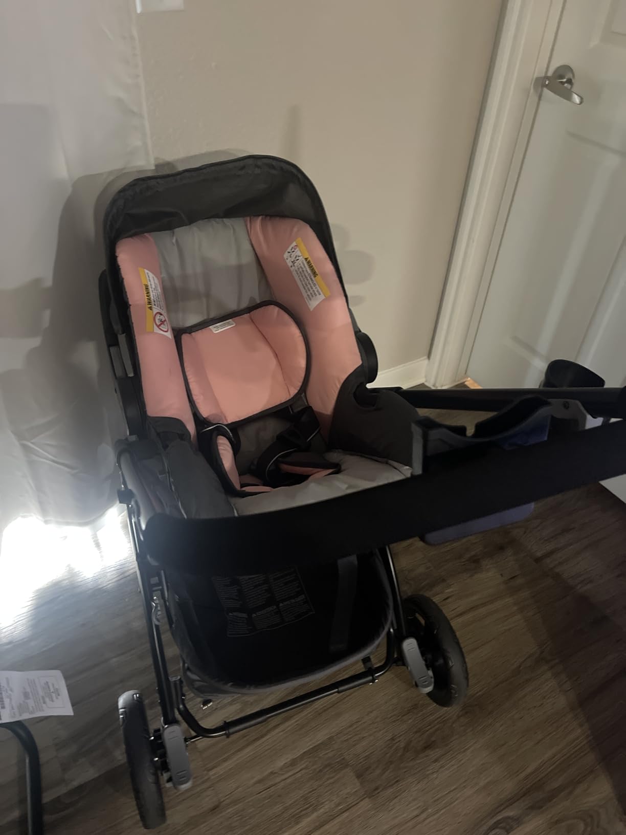 Baby Trend Passport Switch 6-in-1 Modular Stroller Travel System with EZ-Lift Plus Infant Car Seat, Dash Black customer photo 1