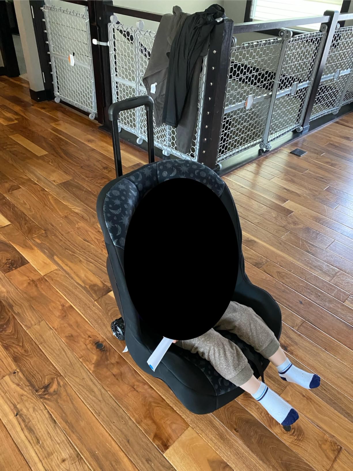 KEDSUM Car Seat Travel Cart, Compact and Lightweight Dolly Cart for Airport, Solid Construction Portable Car Seat Stroller for Airports, Folding Hand Truck Dolly Fit to Infant, Booster customer photo 2