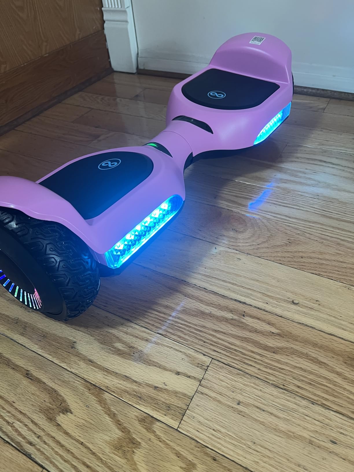 Gyroor Self Balancing Scooter New G13 All Terrain Balancing Scooter with LED Lights, Self Balancing Off Road with Bluetooth for Kids ages 6-12 and Adults-Black customer photo 2