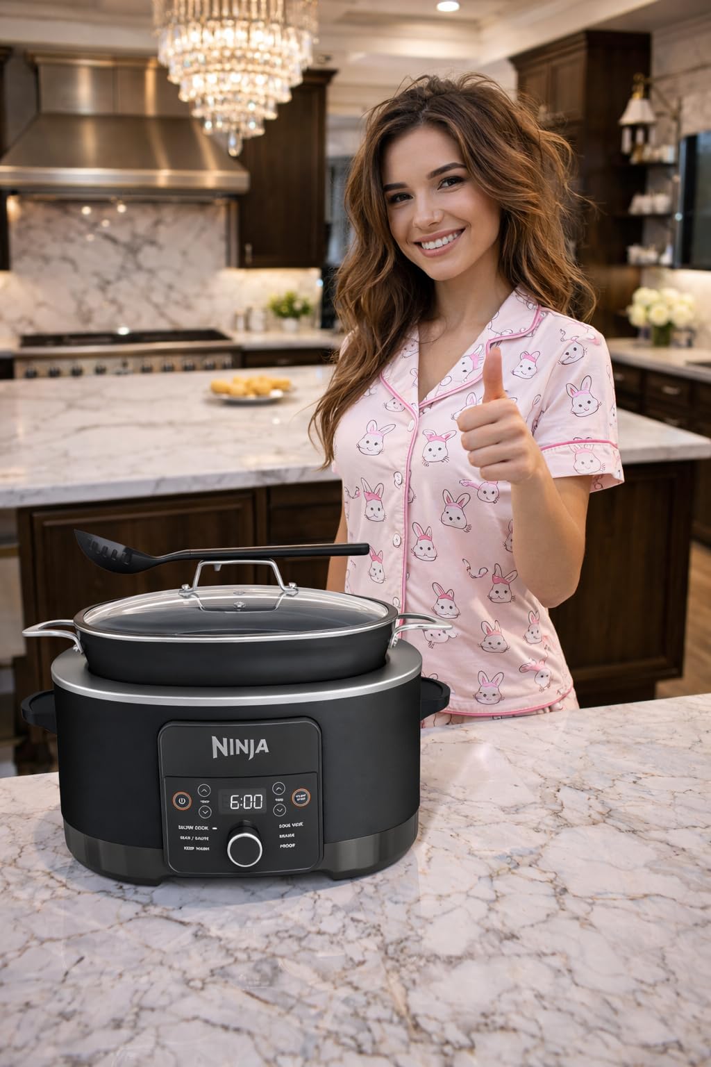 Ninja MC1101 Foodi Everyday Possible Cooker Pro 6.5 quarts Midnight Blue customer photo 1