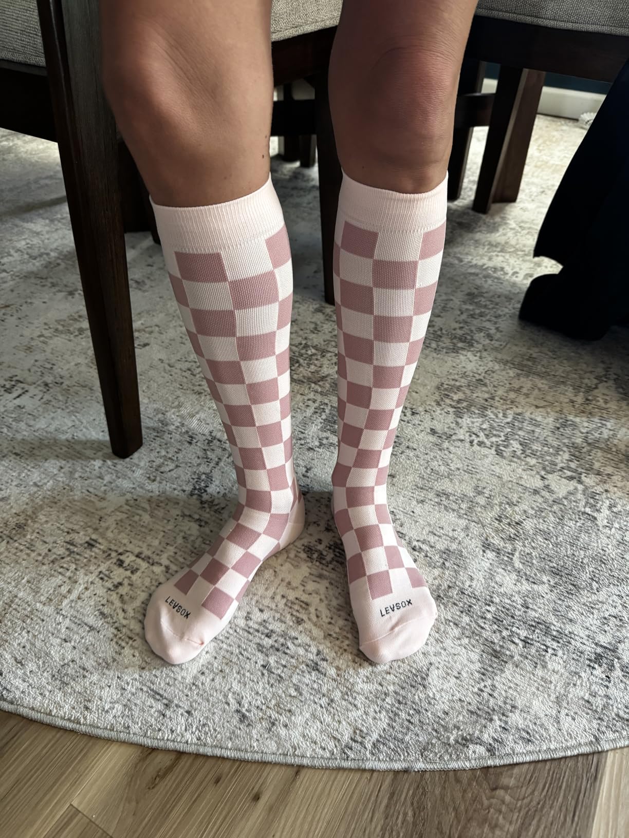 LEVSOX Compression Socks Women and Men, 20-30mmHg, Best for Nurses, Travel, Pregnancy customer photo 2