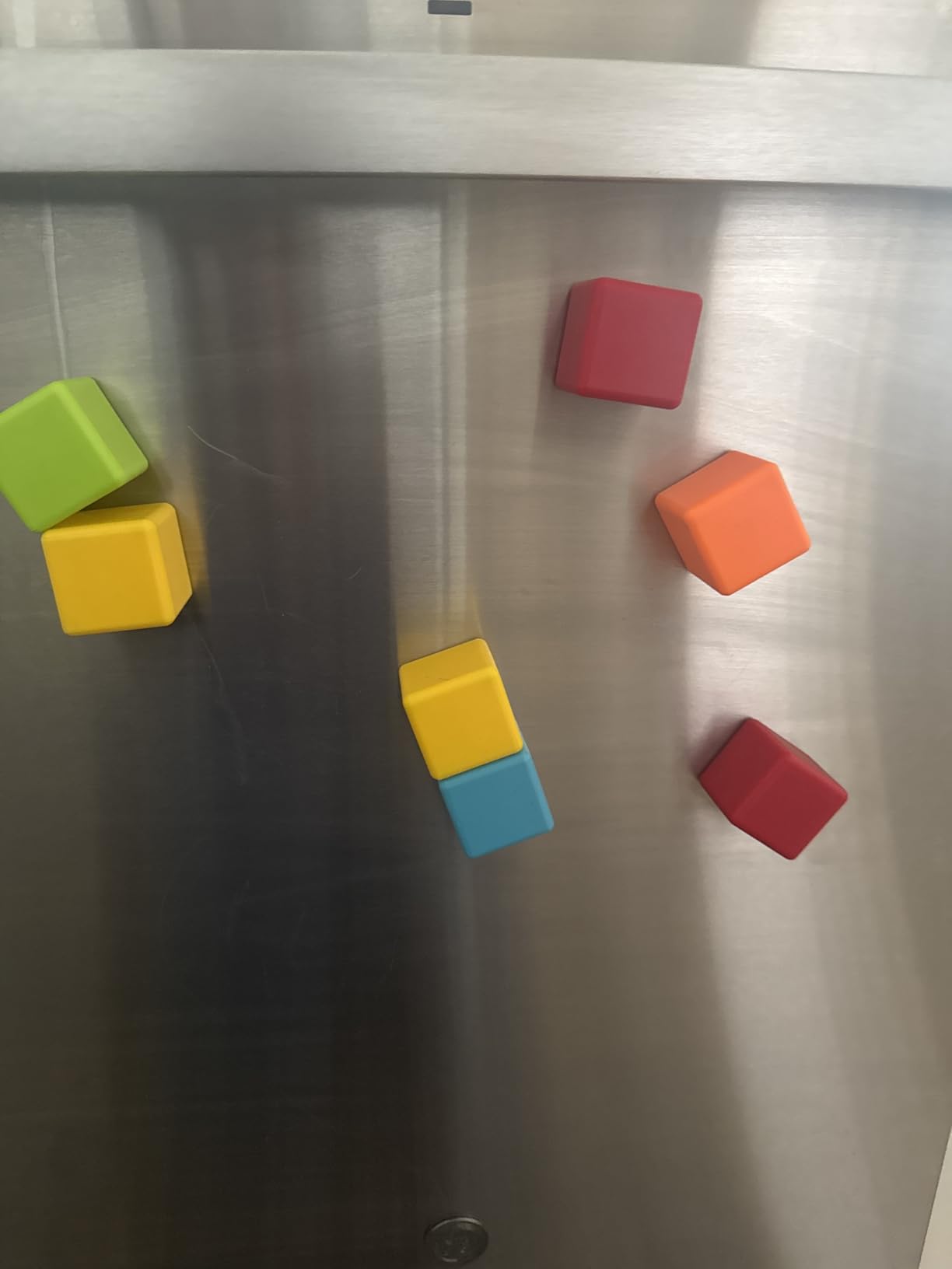 Magnetic Building Blocks Large, 1.65 inch Magnetic Stacking Cubes for Toddlers (12 PCS) customer photo 2