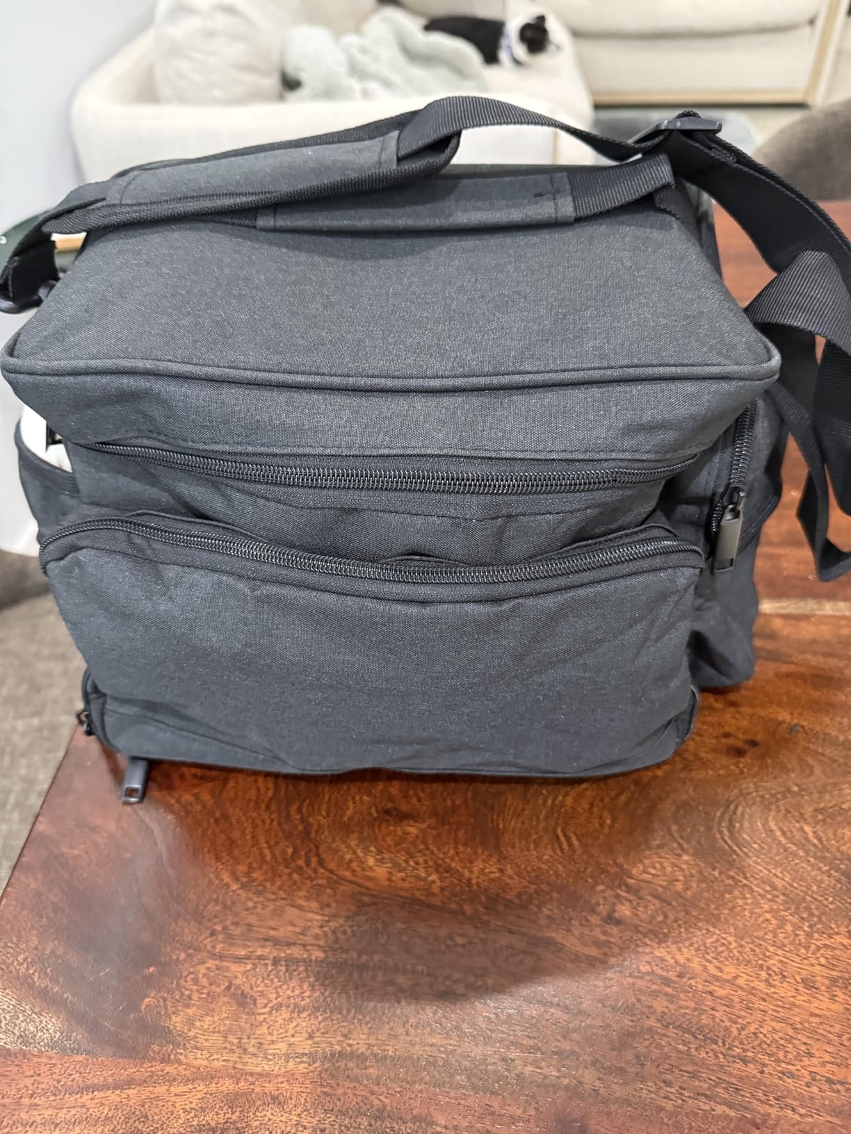 Breast Pump Bag Fit for Spectra S1 and S2, Pumping Bag with Waterproof Mat for Pump Accessories, Portable Pump Carrying Case for Work, Travel and Family Use, Black customer photo 1
