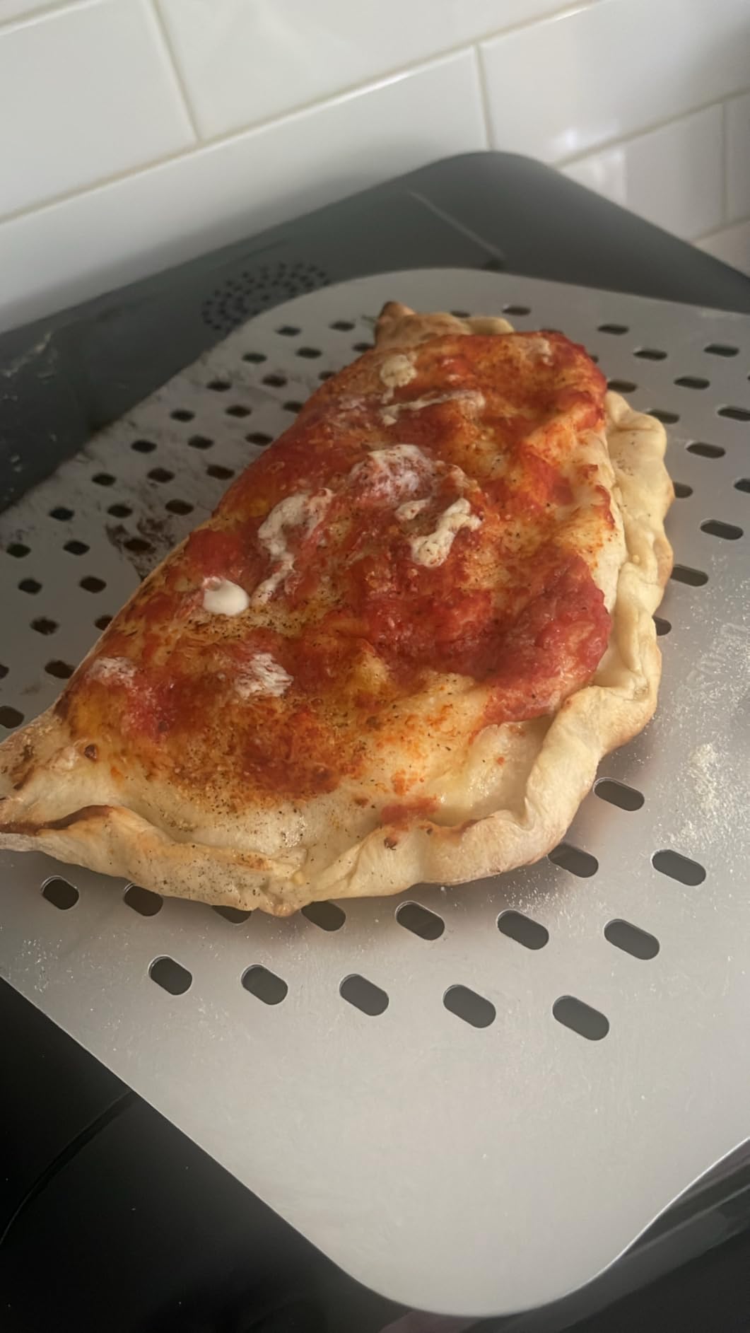 CHEFMAN Indoor Pizza Oven - Makes 12 Inch Pizzas in Minutes, Heats up to 800F - Countertop Electric Pizza Maker with 5 Touchscreen Presets, Pizza Stone and Peel Included - Stainless Steel customer photo 1