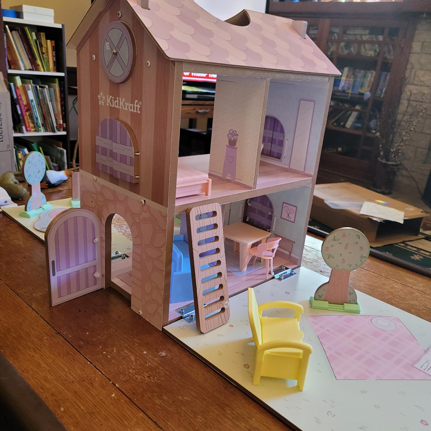KidKraft Play & Store Cottage Wooden Dollhouse with 36 Accessories customer photo 1