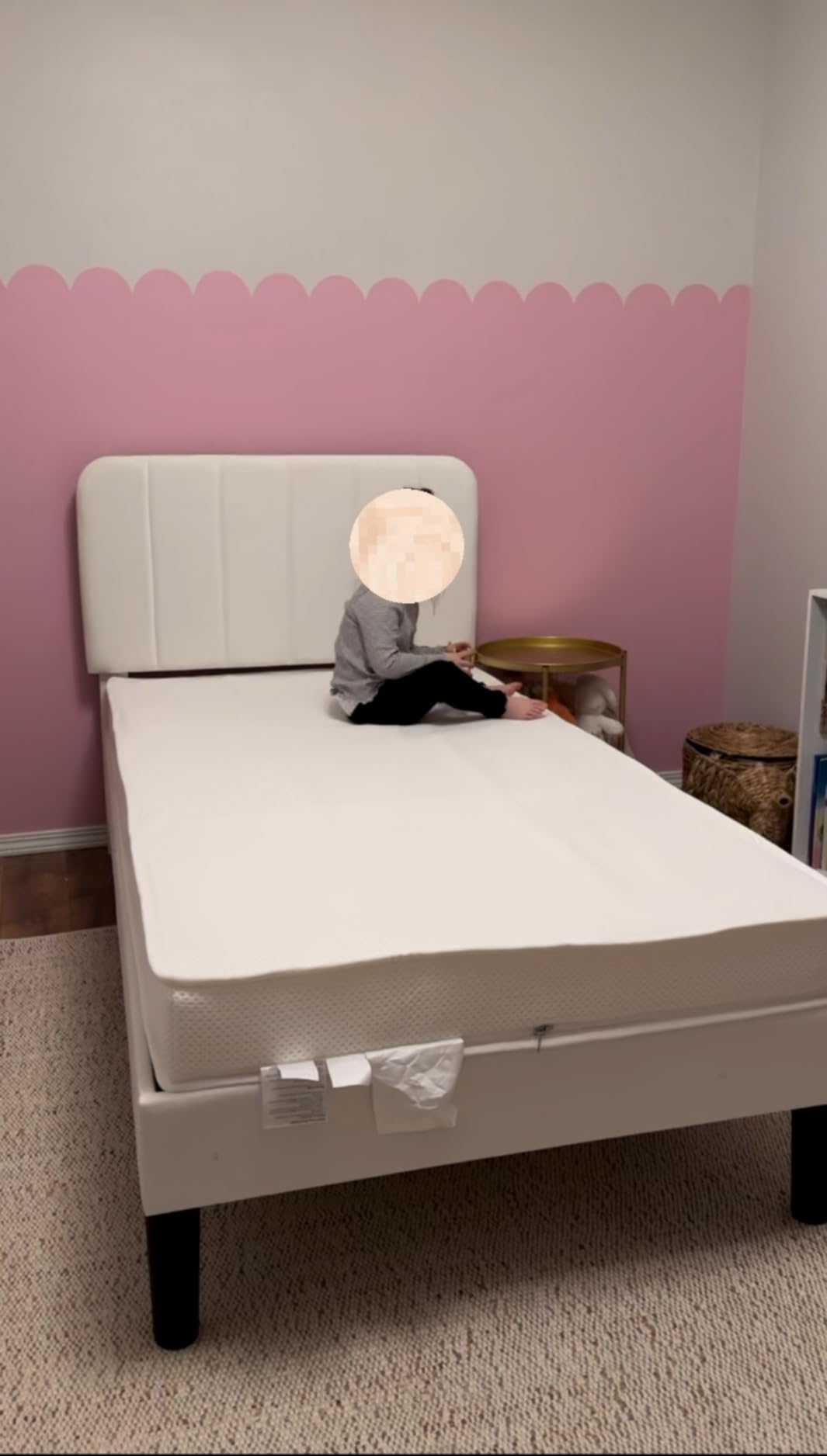 Newton Baby Kids' Twin Mattress - 100% Washable, Hypoallergenic, Breathable Wovenaire Core, GREENGUARD Gold Certified, Ideal Firmness and Comfort for Growing Kids, 38