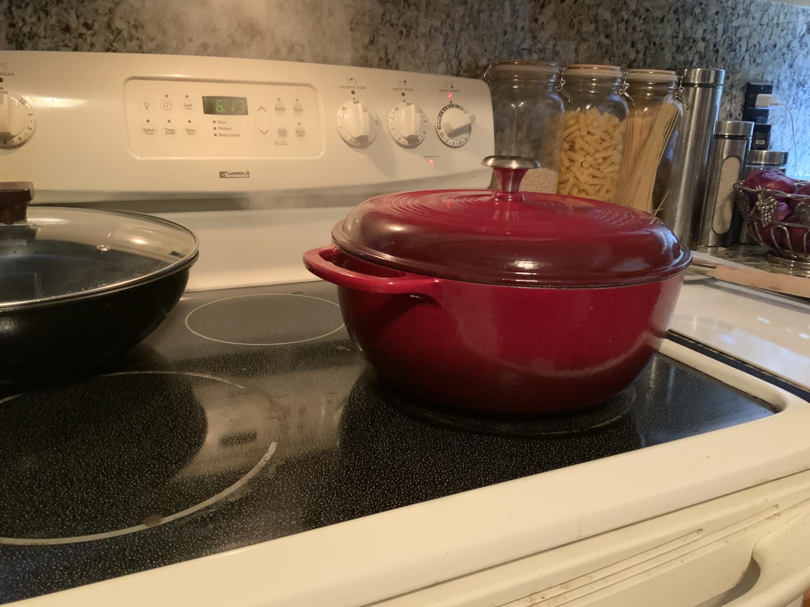 Best Choice Products 7.5 Quart Enamel Cast-Iron Round Dutch Oven - Cornflower Blue customer photo 2