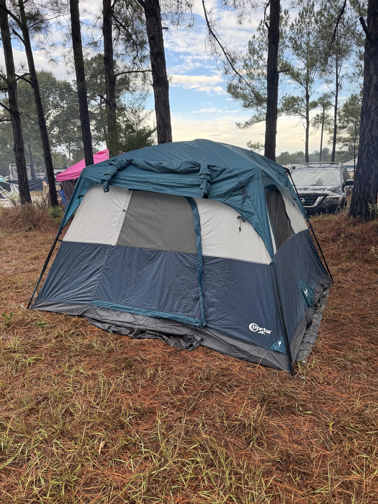 PORTAL 6 | 8 | 10 Person Family Camping Tent with Porch, Big Family Camping Tent with Tall Height, Good Ventilation, Water Resitant Large Tent for Outdoor Camping, Backyard customer photo 2