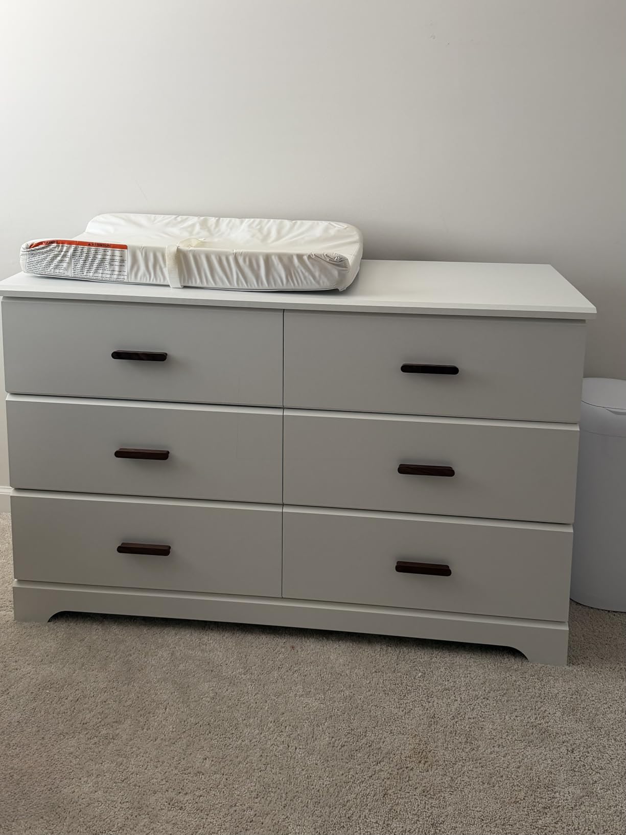 Storkcraft Brookside 6-Drawer Dresser (Driftwood) - GREENGUARD Gold Certified, Safety Interlocking Drawers, Pre-Installed Tracks customer photo 1