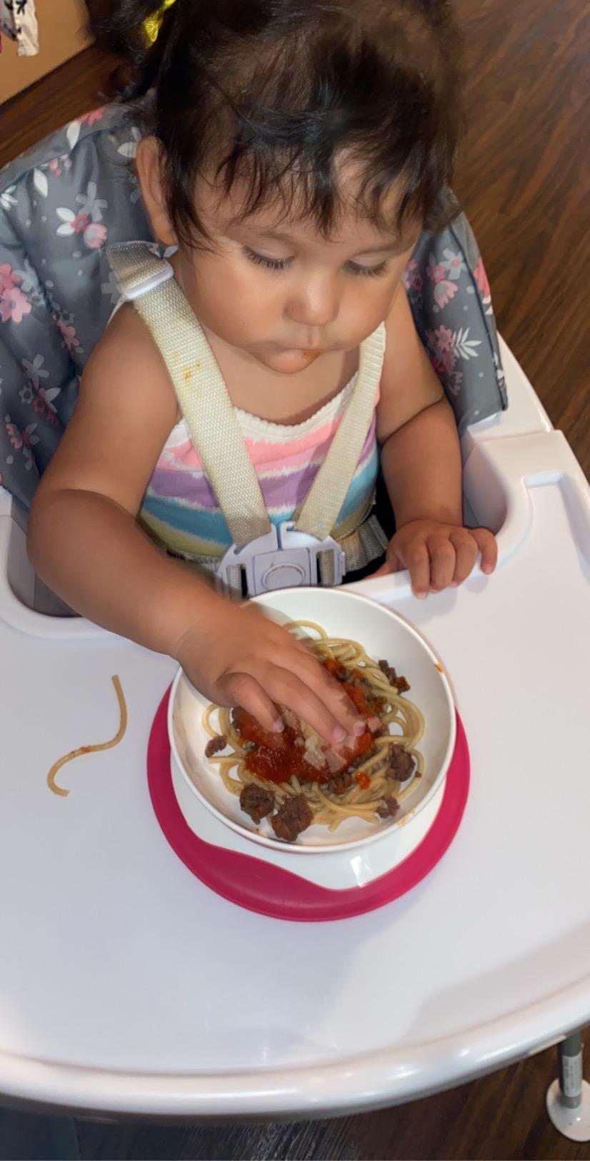 OXO Tot Stick and Stay Suction Bowl - Dusk customer photo 1
