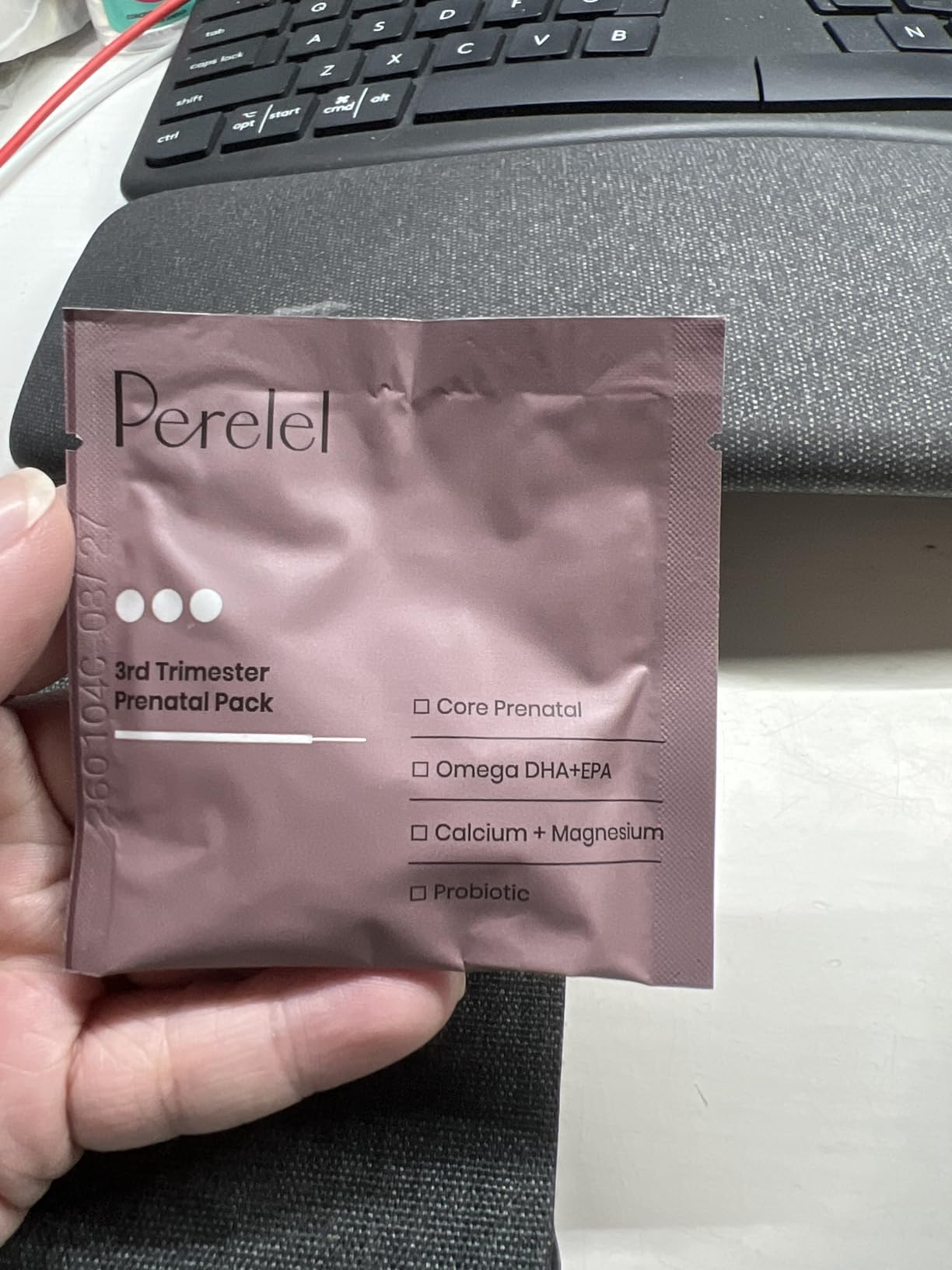 Perelel 1st Trimester Prenatal Pack, Multivitamin with Folate, Vitamin D, Omega 3, Iron & Ginger, Nutritional Support for Early Pregnancy, Soy & Gluten Free, Non GMO, 30 Daily Pill Packs customer photo 2