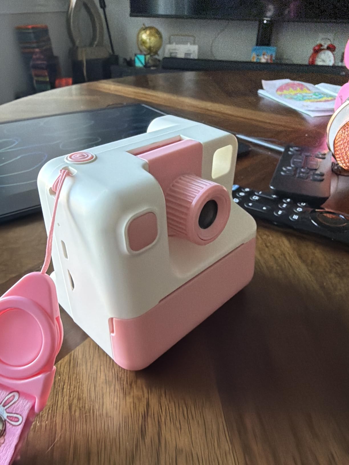 Kids Camera Instant Print, Christmas Birthday Gifts for Girl Boys 3-12 Years Old, FHD Selfie Digital Video Cameras Toddler 3 Rolls Print Paper & 32G Card (Blue) customer photo 2