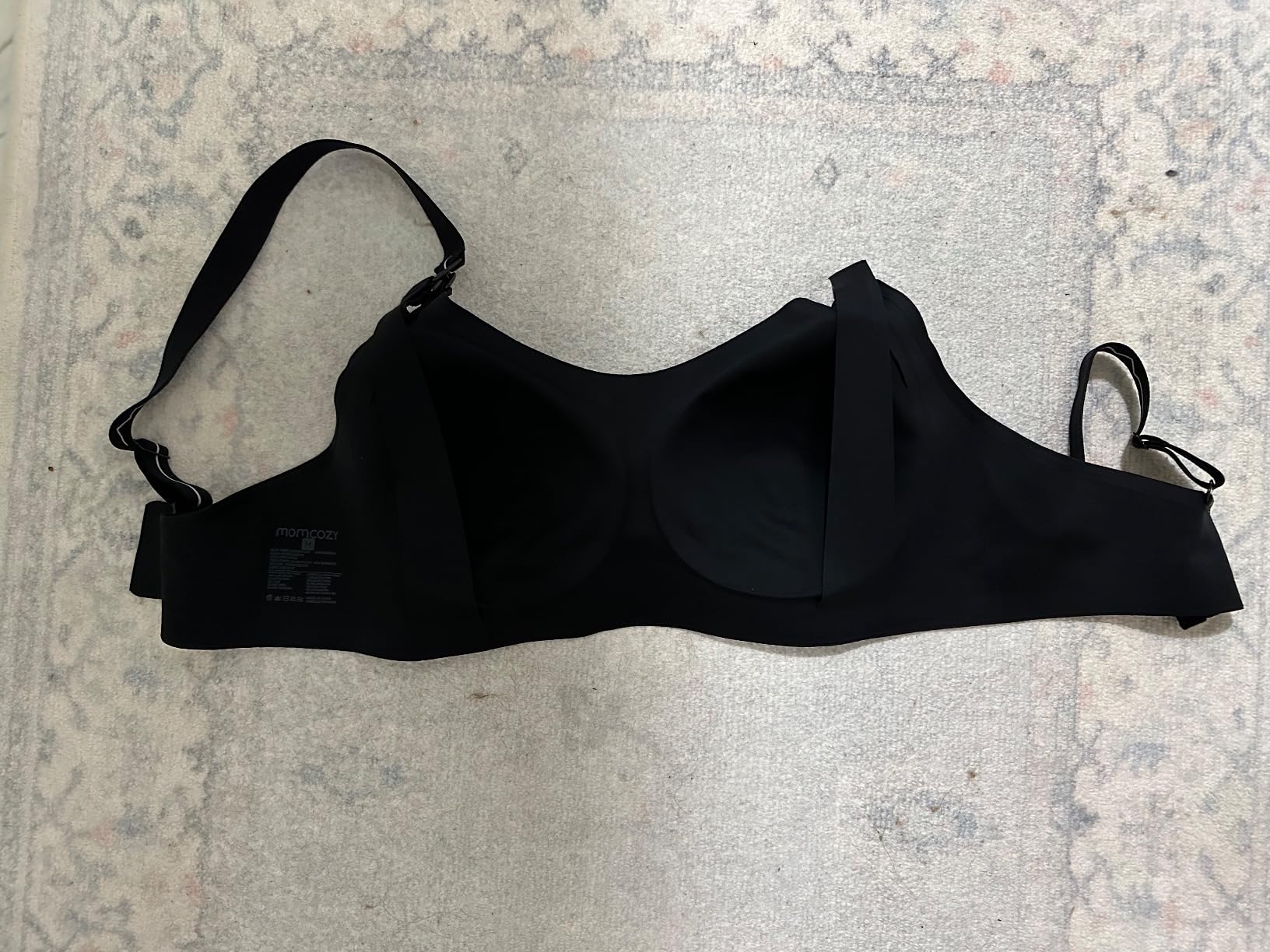Momcozy Pumping Bra for Wearable Breast Pump, Nursing & Pumping Bra in One, Hands Free Pump Bra customer photo 2