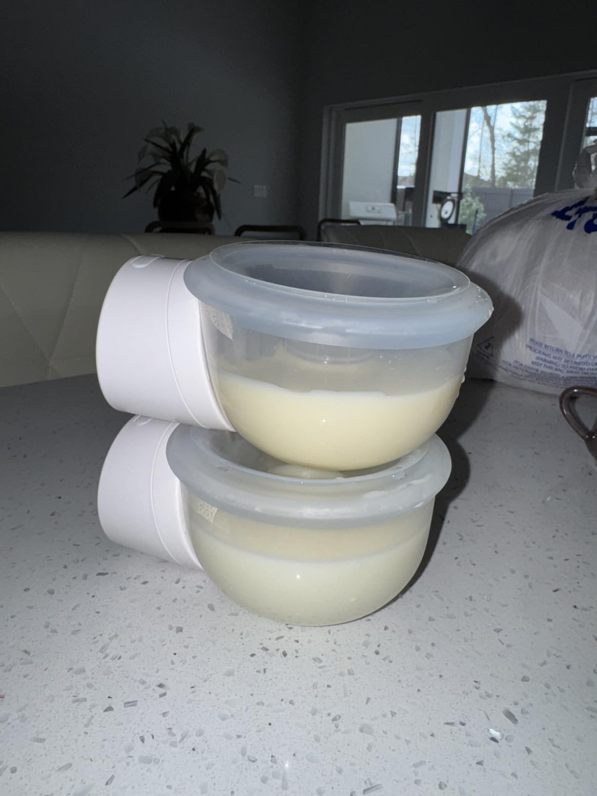 Momcozy Breast Pump S12 Pro Quick, Hands-Free Wearable & Wireless Pump, with DoubleFit Hybrid Flange, 3 Modes & 9 Levels Electric Pump Portable, Smart Display, 24mm Flange, 2 Count, Cozy White customer photo 1