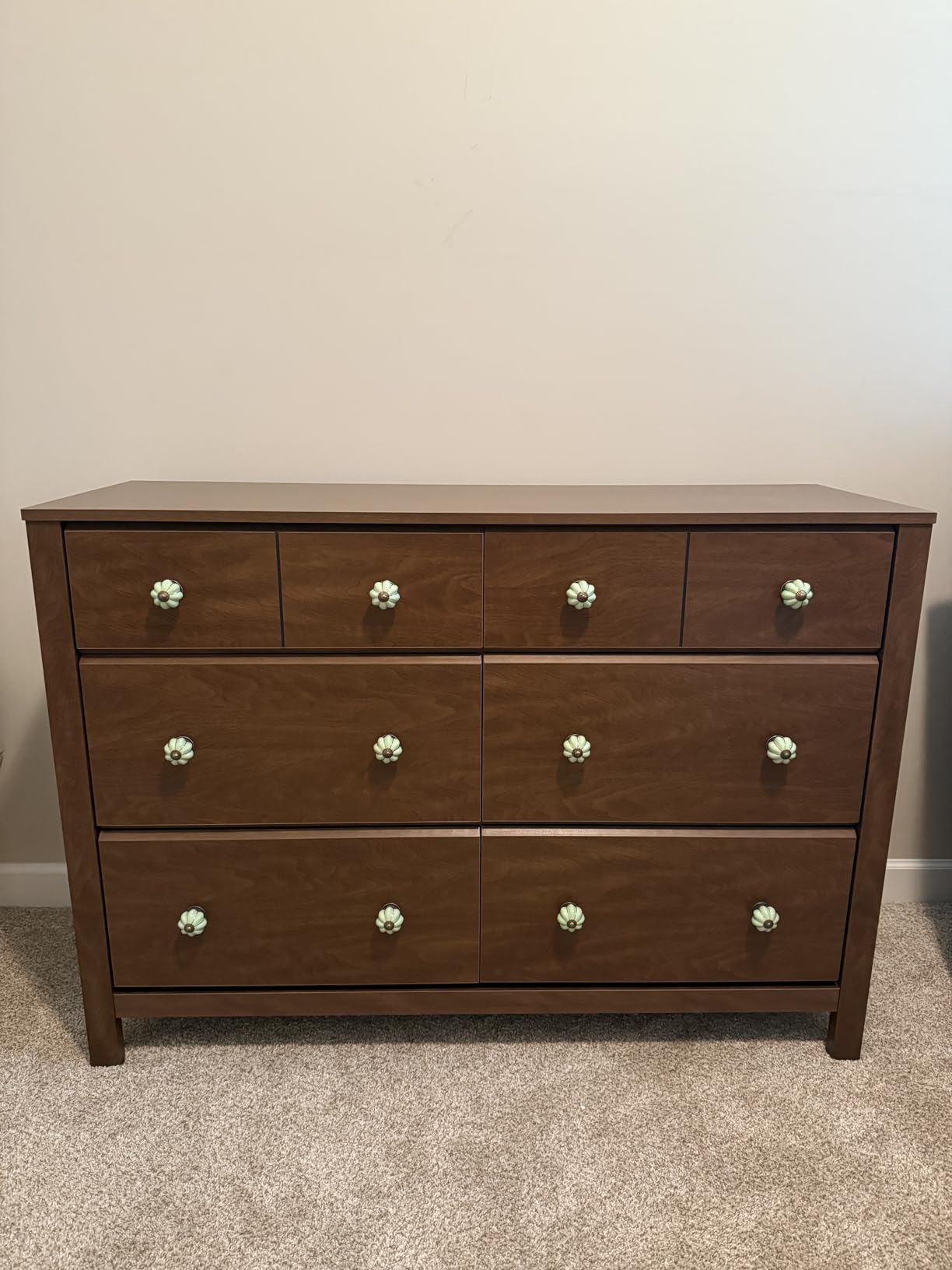 Storkcraft Horizon 6 Drawer Dresser (Driftwood) - GREENGUARD Gold Certified customer photo 2