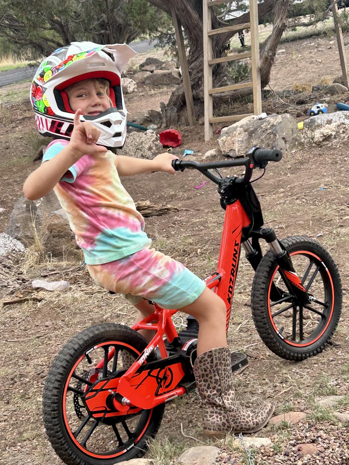 AIII Lightweight Electric Dirt Bike for Kids Aged 6-12, Professional Version, Racing Grade Electric Motorcycle, 500W Brushless Motor, 15.5MPH Top Speed, 16