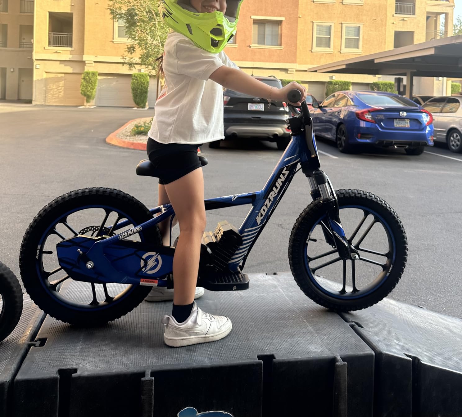 AIII Lightweight Electric Dirt Bike for Kids Aged 6-12, Professional Version, Racing Grade Electric Motorcycle, 500W Brushless Motor, 15.5MPH Top Speed, 16