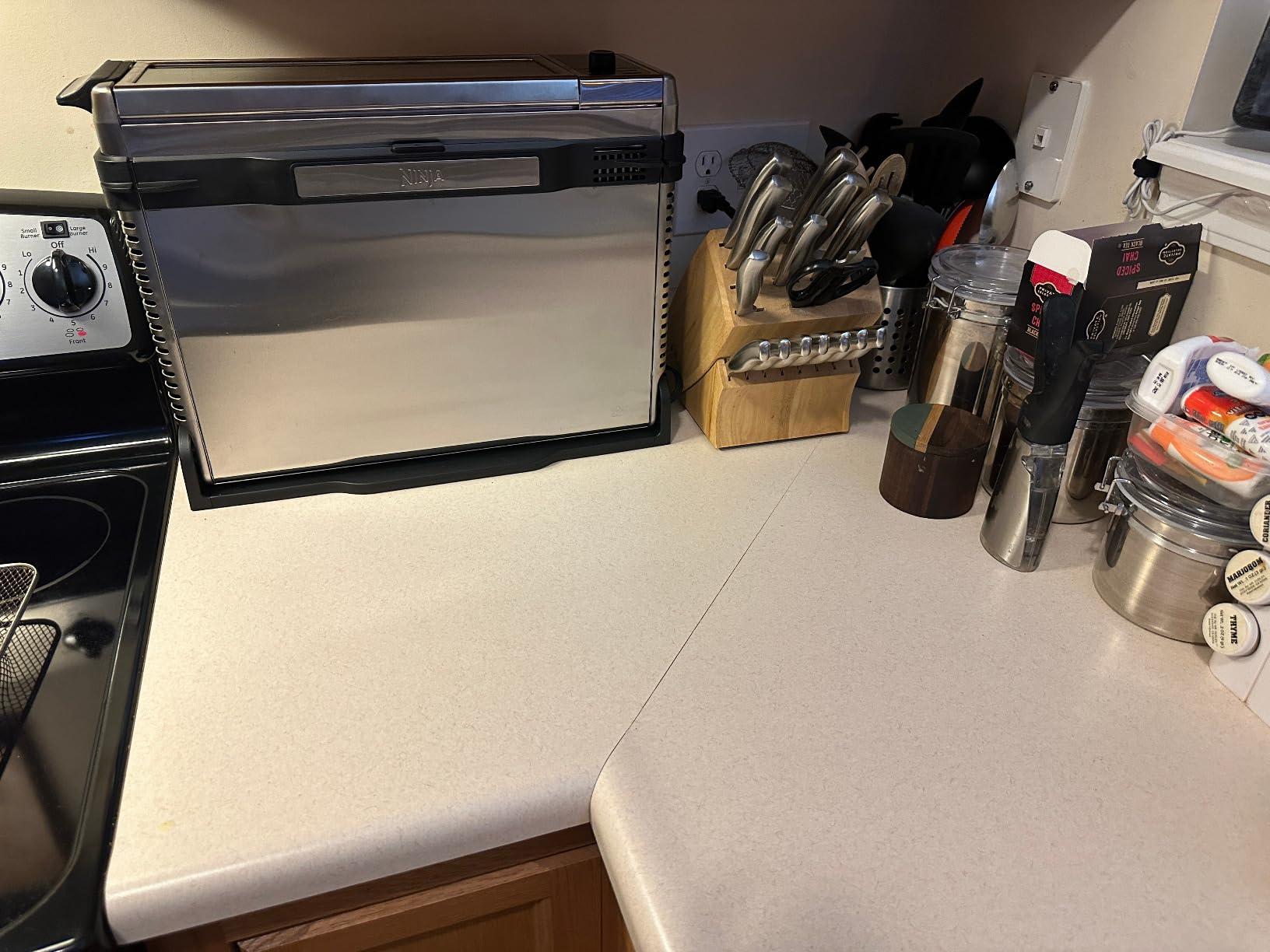 Ninja Air Fryer Toaster Oven Combo | 8-in-1 Functionality | Flip Up & Away for Storage Space | XL Capacity | Stainless Steel | SP151 customer photo 1