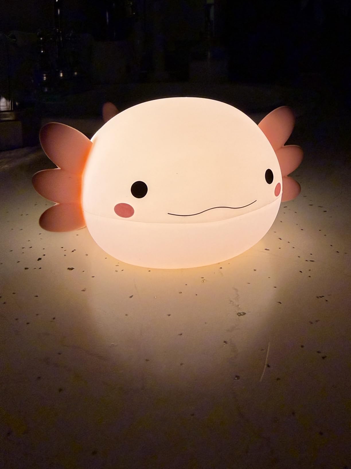 FAMIDUO Duck Night Light, Cute DoDo Duck Lamp, Squishy Silicone Dimmable Bedside Light for Baby Kids Nursery with Timer, Rechargeable Touch Nightlight customer photo 2