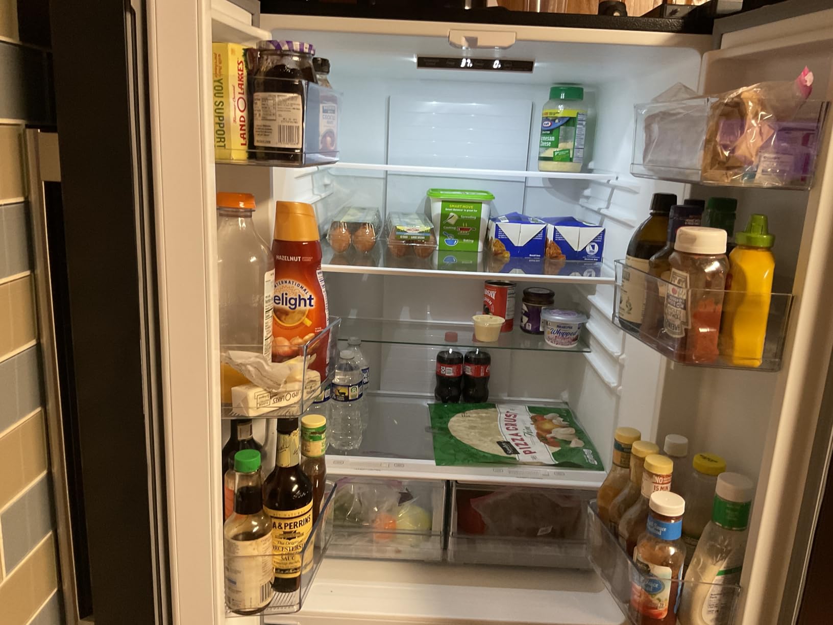 BLACK+DECKER 8.5 Cu. Ft. Upright Freezer, Stand Up Freezer with Mechanical Temperature Control, Freezer with 3 Shelves and 4 Door Bins, Manual Defrost, BUF850LS, Stainless Steel Look customer photo 2