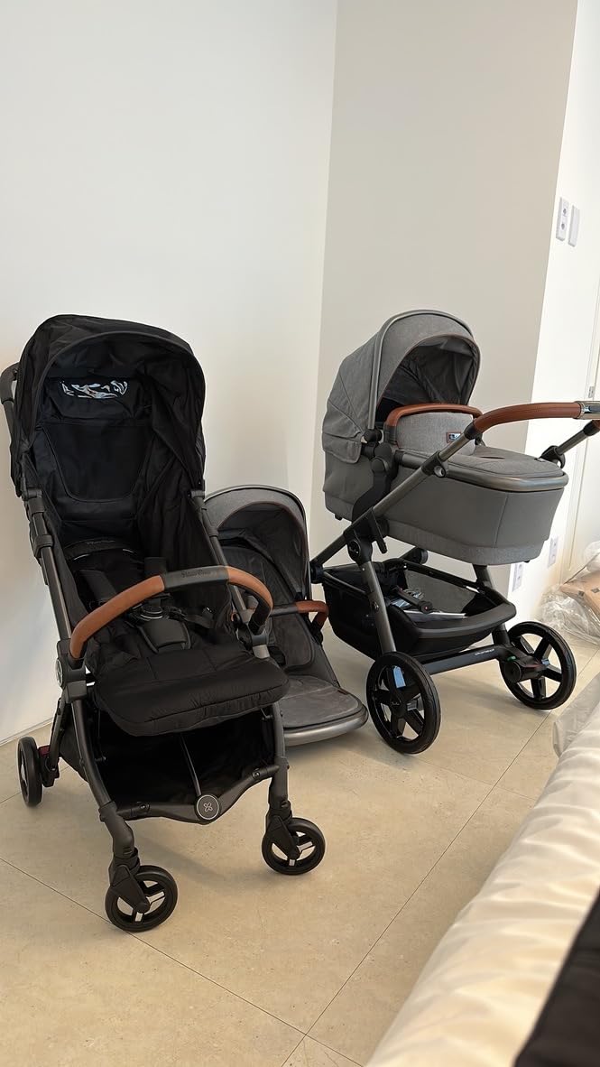Silver Cross Jet 5 Travel Stroller - (Sage Green) - Lightweight Compact Folding Baby Stroller for Airplane Travel - Lie-Flat Infant & Toddler Stroller - Newborn to 55 lb customer photo 1
