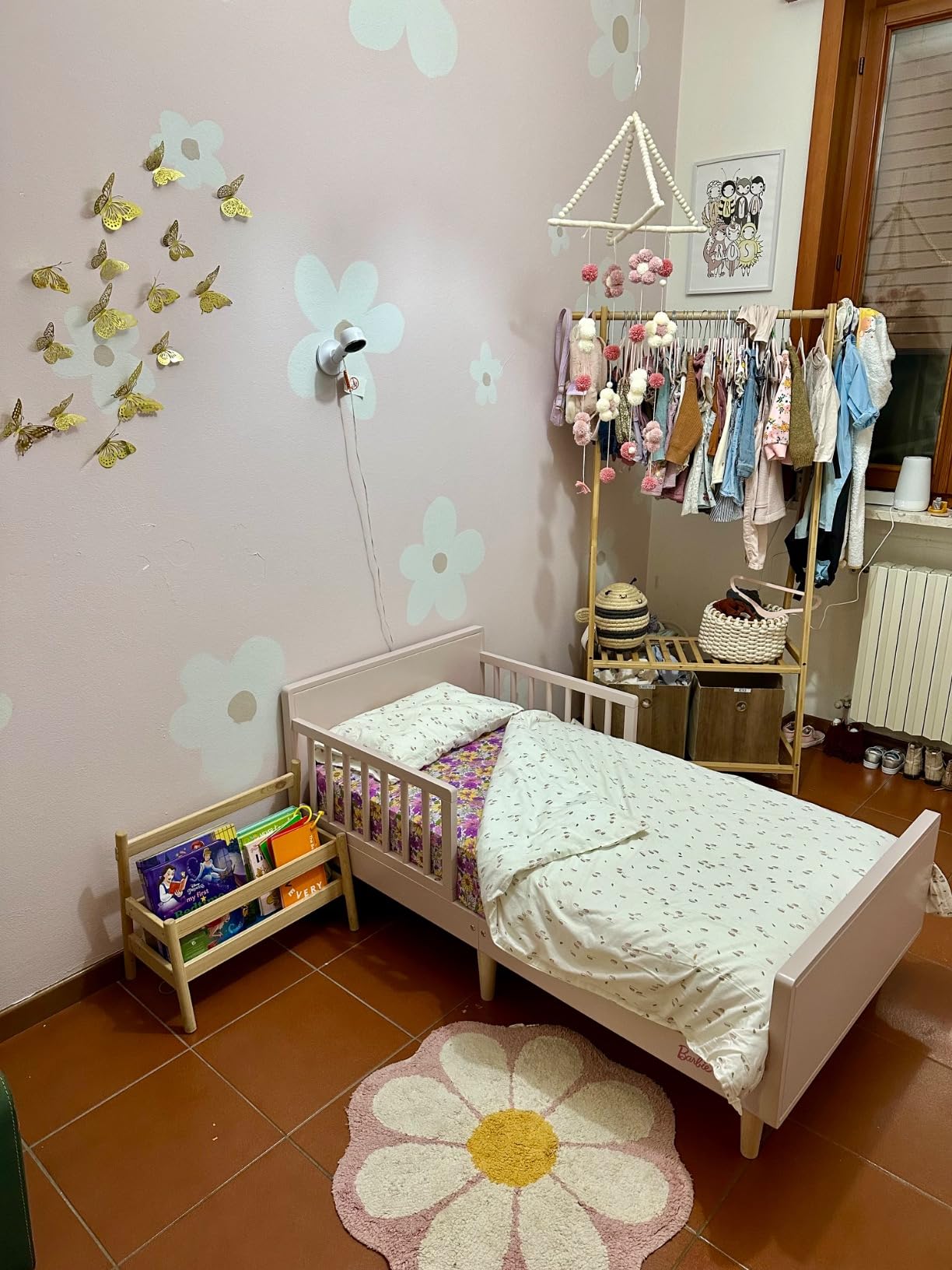 Evolur Barbie Los Altos Wooden Toddler Bed, Lavender Sky - Greenguard Gold & BSA Certified customer photo 1