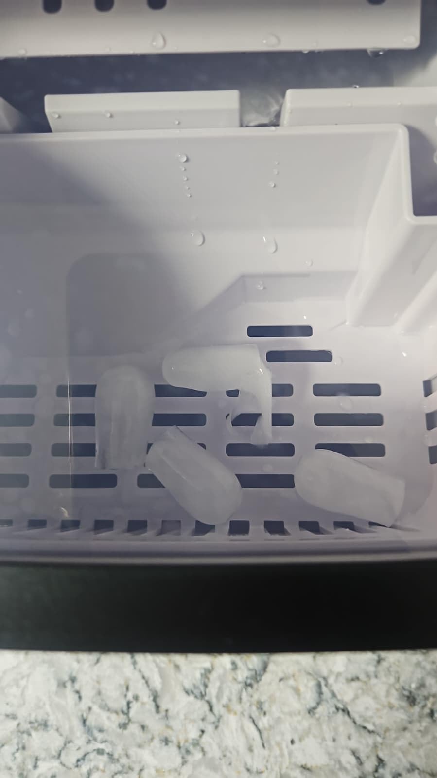 Iceman Pebble Ice Machine, Countertop Nugget Ice Maker Produces Chewable Pellet Ice in 20 Minutes, 33lbs/Day, Stainless Steel customer photo 2