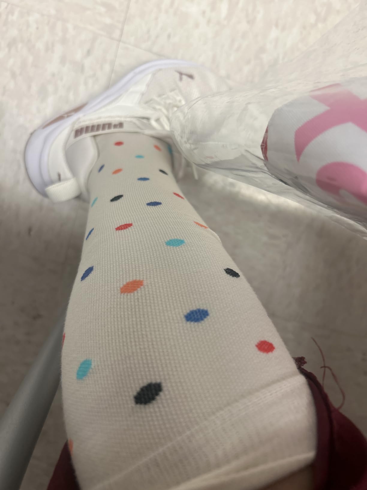 LEVSOX Cotton Compression Socks for Women&Men 20-30mmHg Knee High Cute Support Sock for Nurses Pregnancy Travel customer photo 2
