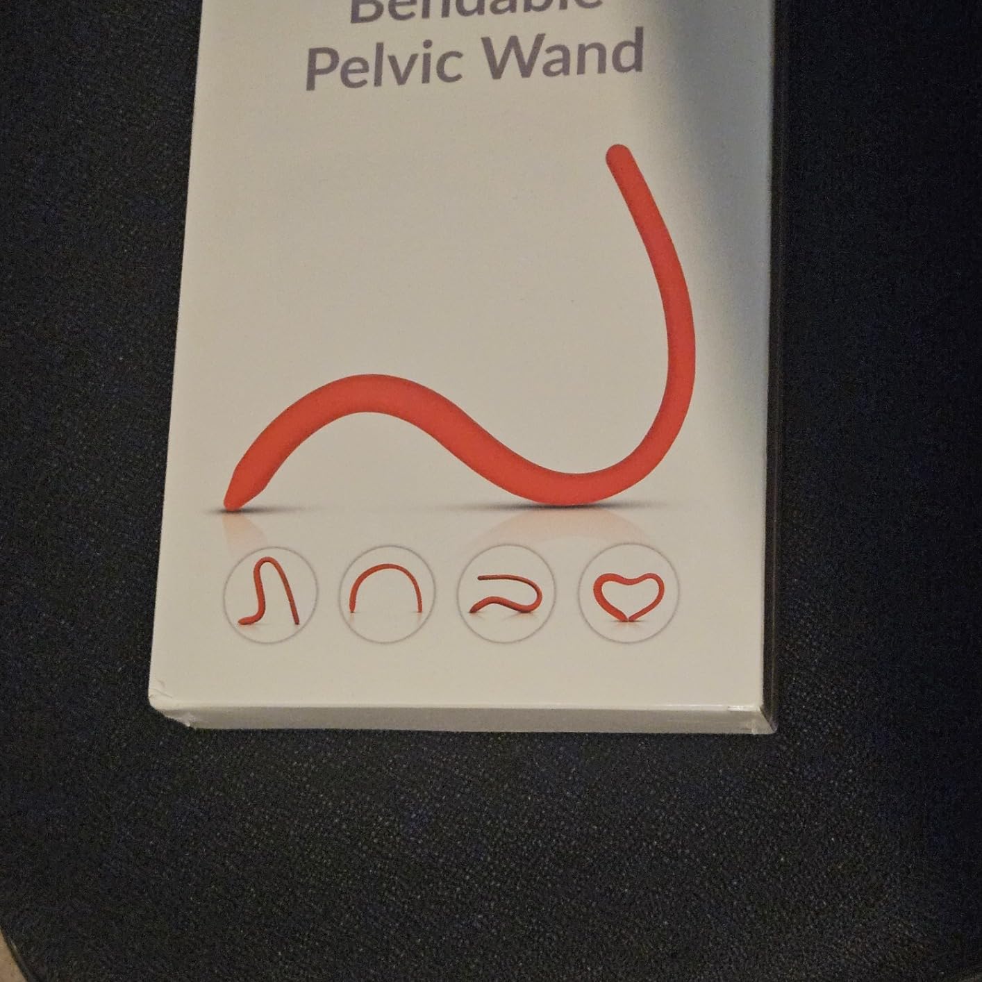 Bendable Pelvic Wand Massager - Flexible Pelvic Floor Muscle Trigger Point Relaxer - Perineal Massage Tool for Pelvic Physical Therapy & Pain Relief, BPA-Free, Latex-Free, Adjustable customer photo 2
