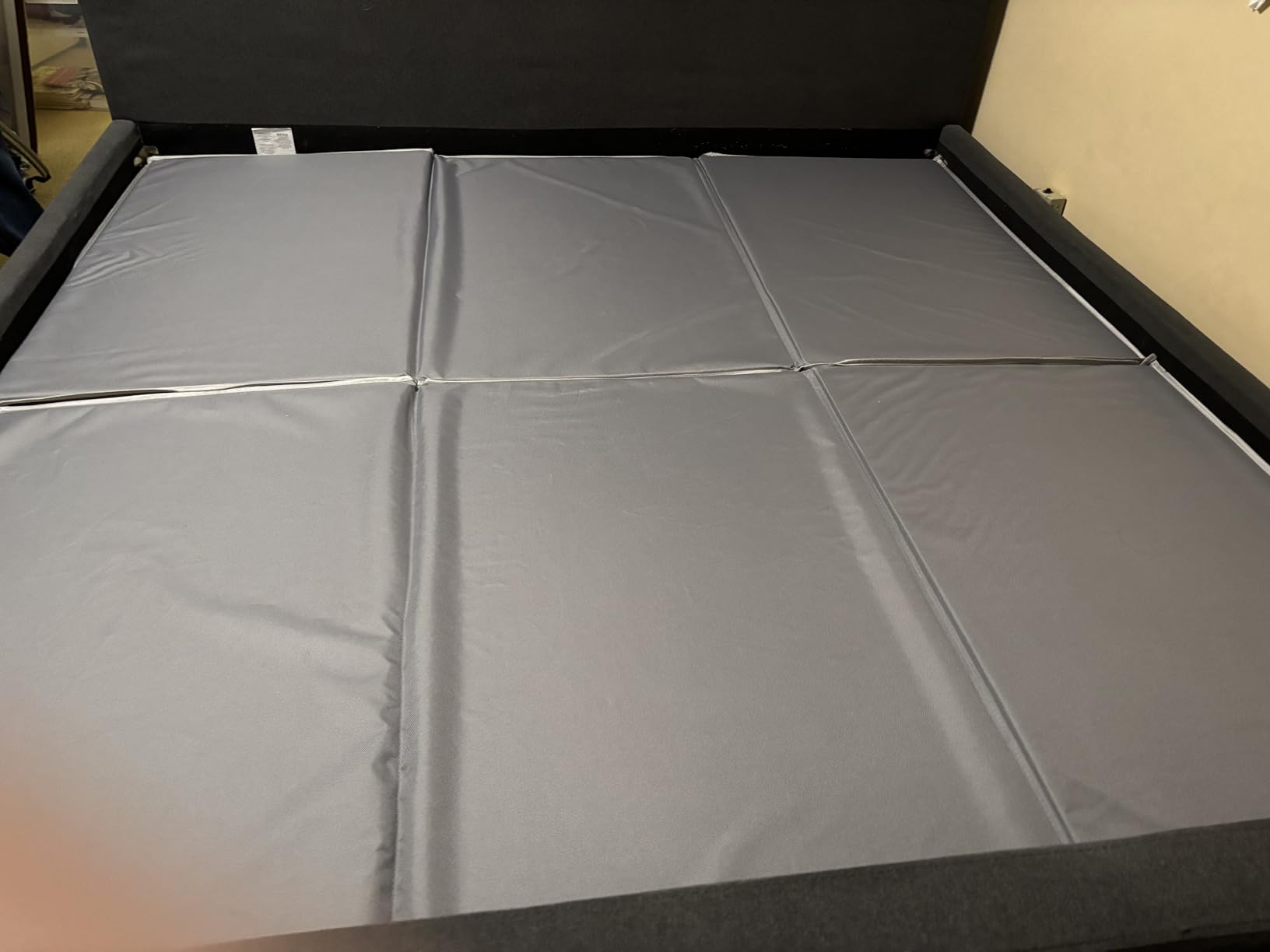 Meliusly Original Bunkie Board Twin Size (38x75) - Non-Slip Breathable Bed Support Board for Slatted Bed Frame, Anti-Sag Under Bed Support, Noise Minimizing Moisture Resistant Bed Board customer photo 2