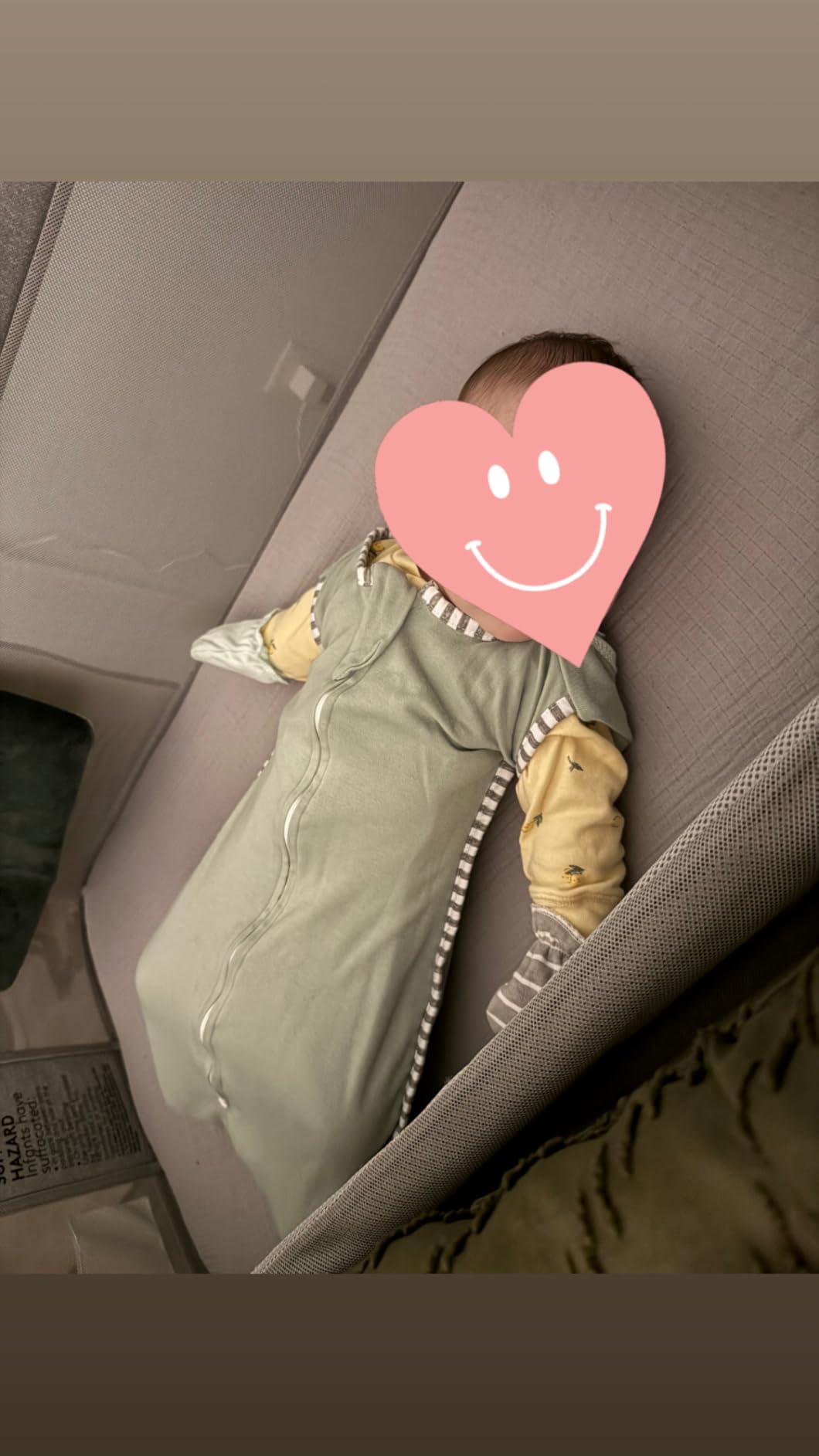 Swaddles for Newborns Swaddle 0-3 Months Sleep Sack Arms Up Swaddle, 2-Pack Baby Swaddles with Arms In/Out 2-Way Zipper 100% Cotton 0.8 Tog customer photo 1
