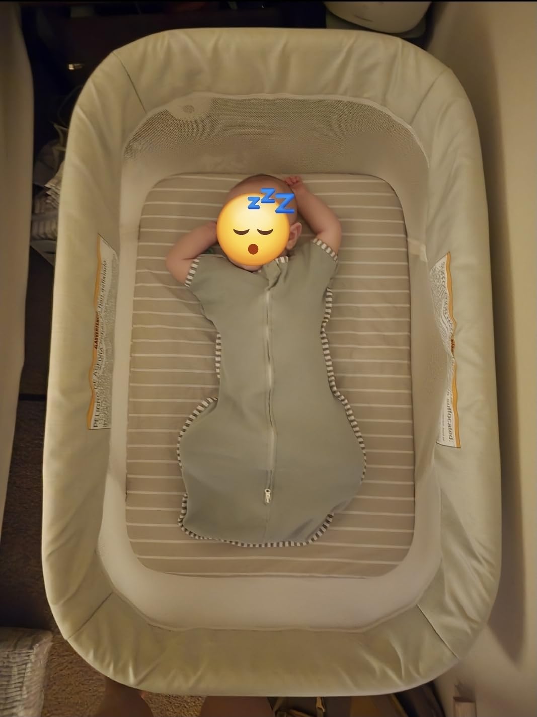Graco DreamMore Bedside, Newborn, Travel, Portable Bassinet for Newborn Babies to 6 Months, Willow customer photo 1