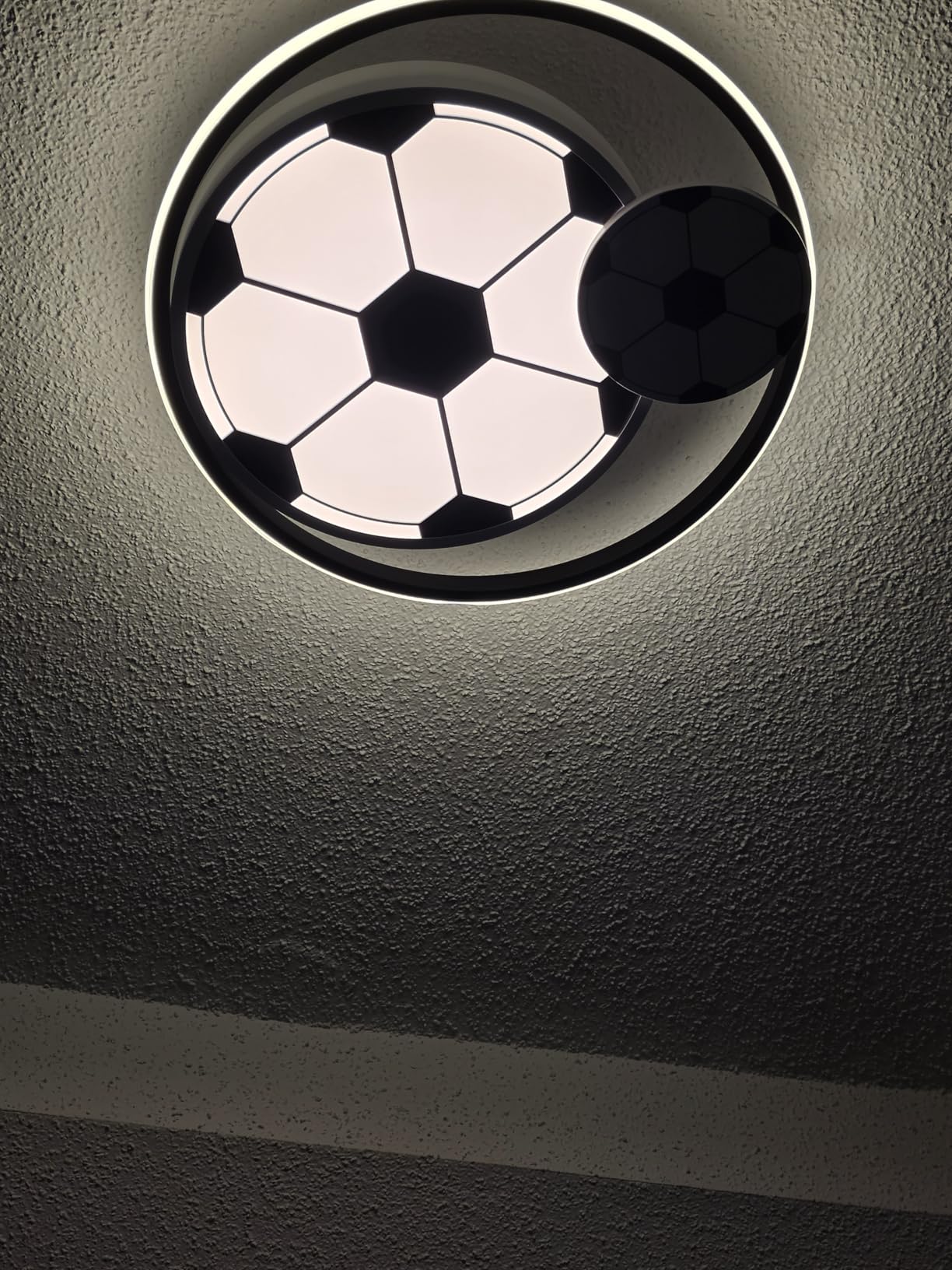 Shine LUEST Kids Ceiling Lights for Bedroom Blue Airplane Light Fixture Mount 24.8