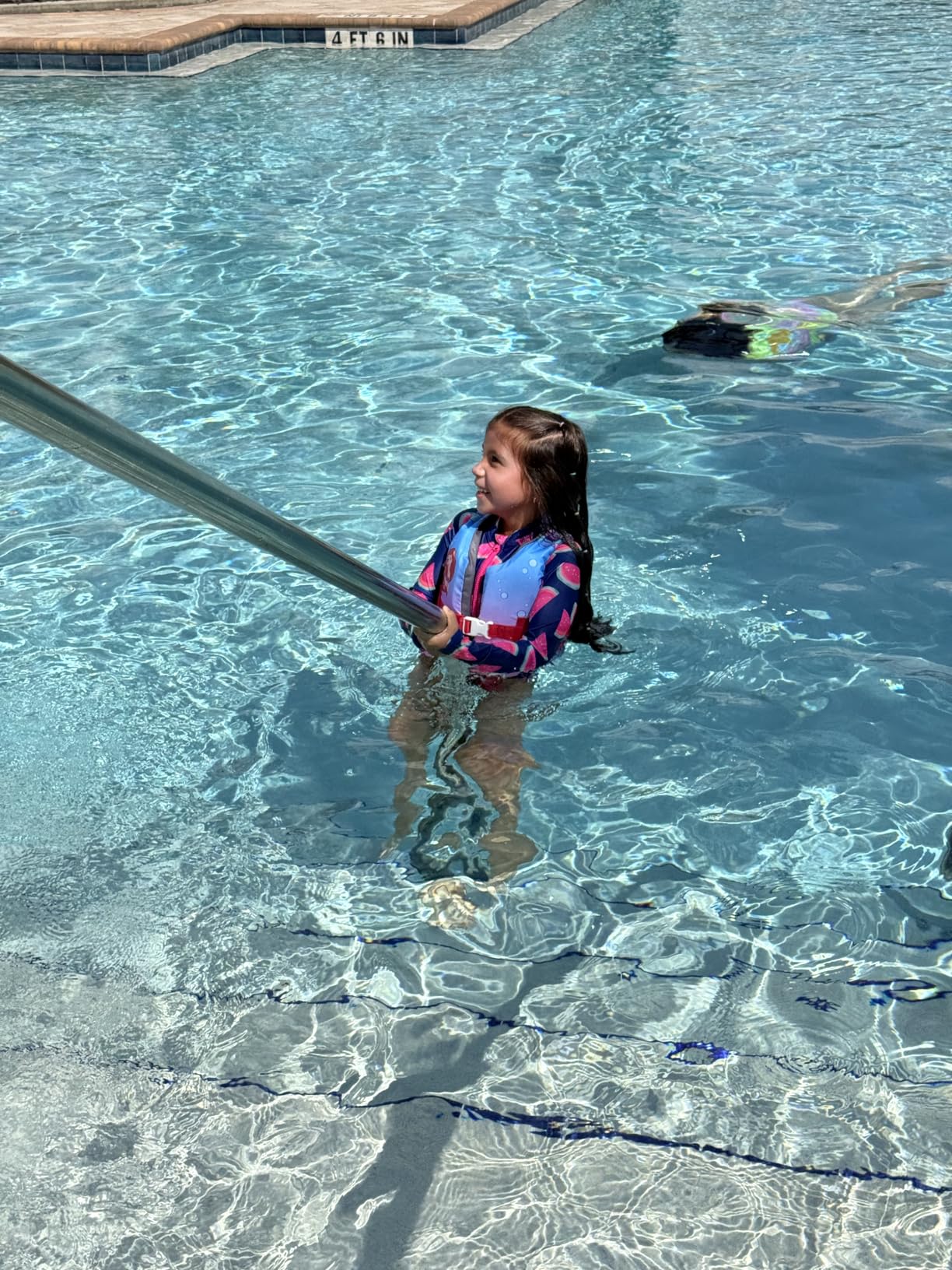 SwimWays Disney Princess Swim Trainer Life Jacket, US Coast Guard Approved Life Vest Kids Swim Vest, Pool Floats & Life Jackets for Kids 33-55 lbs, Ariel customer photo 2