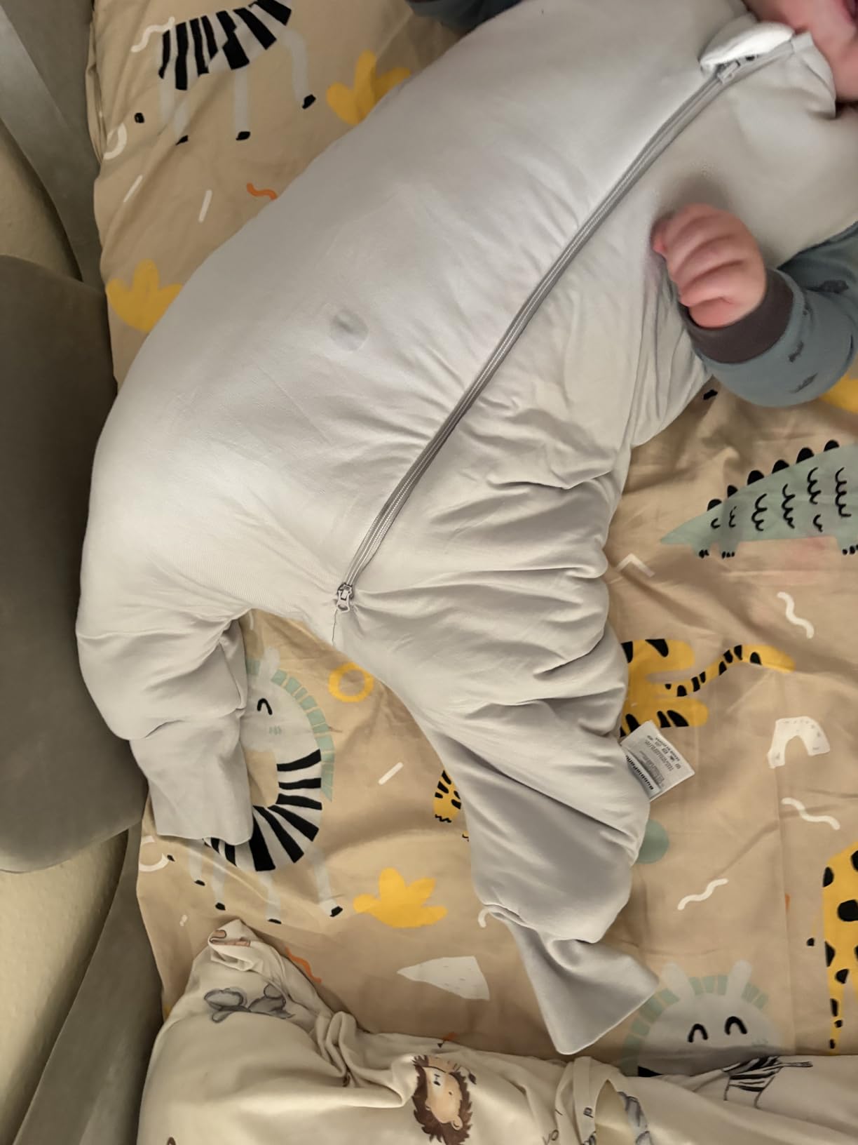 BubblePanda Rayon Made From Bamboo Toddler Sleep Sack with Feet 12-24 Months 2.5 Tog Winter Ultra Soft Warm Baby Sleep Bag Walker 1t-2t Quilted Thick Wearable Blanket with Legs 2-Way Zipper customer photo 1