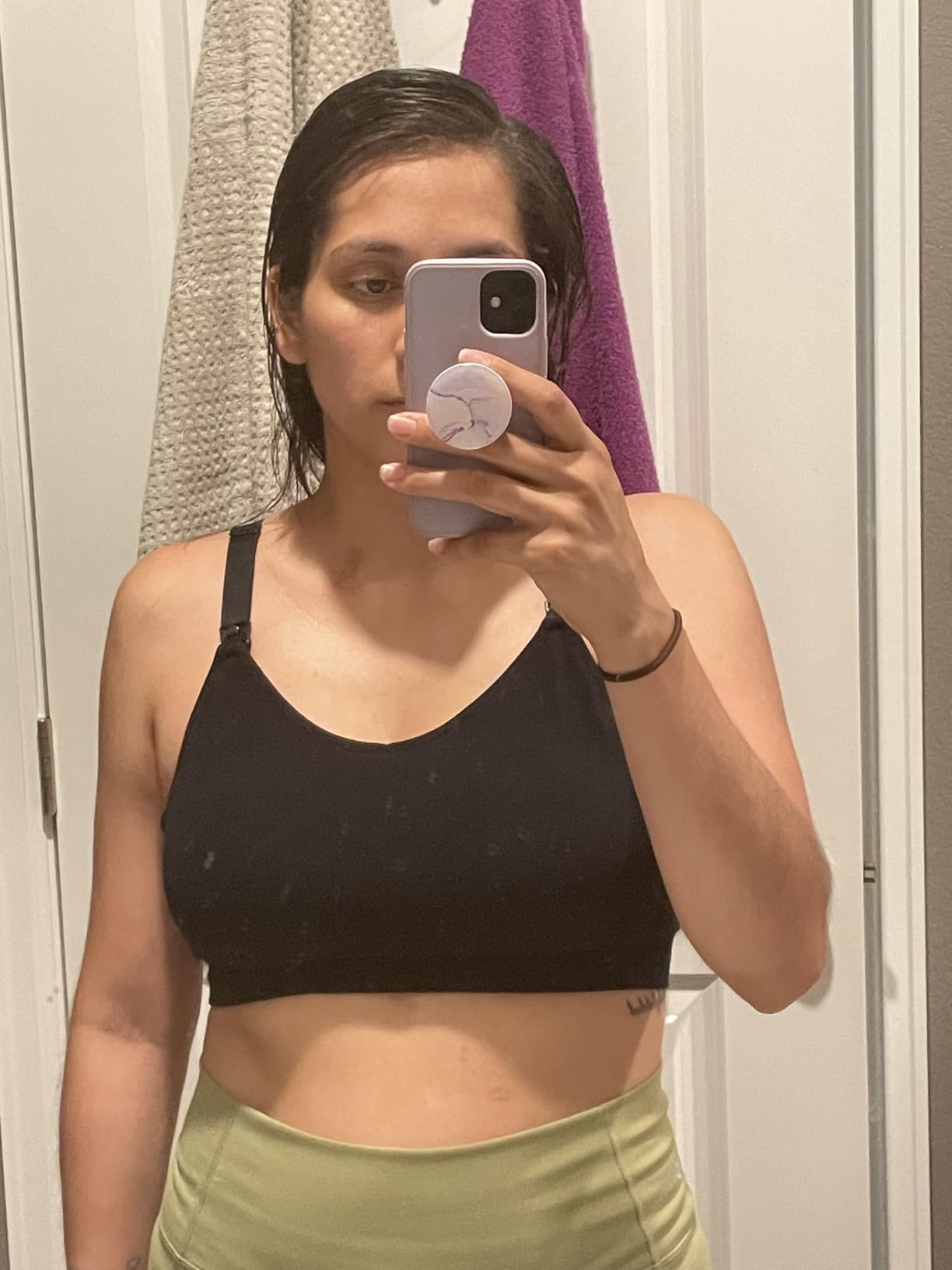 Lansinoh Kindred Bravely Nursing Bra for Breastfeeding, Comfortable & Supportive, Sizes Fit from 28B - 44I customer photo 2