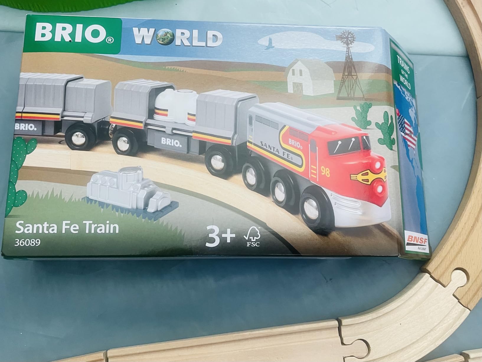 BRIO World - 36089 Trains of The World Santa Fe Train customer photo 1