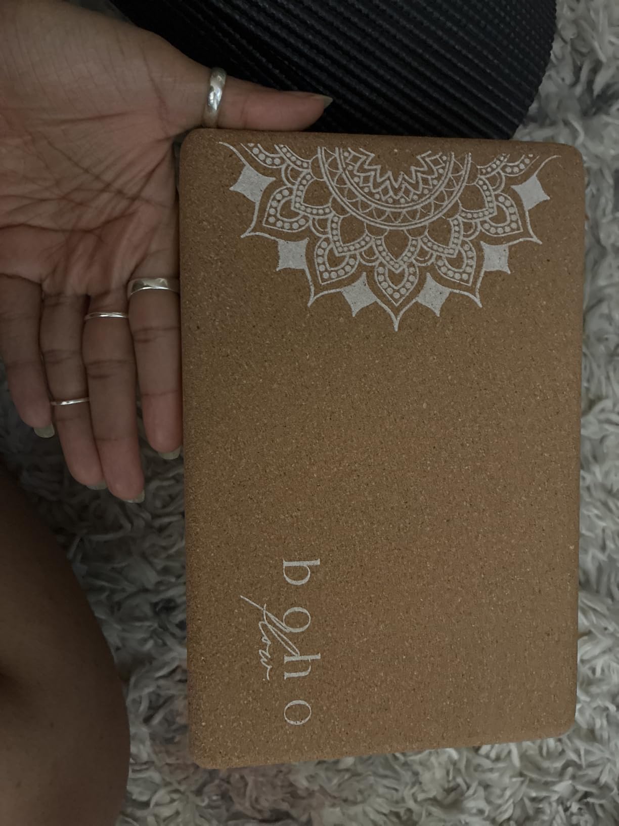 Cork Yoga Block Set - 2 Pack with Strap & Canvas Bag | Luxury Portuguese Yoga Blocks 9
